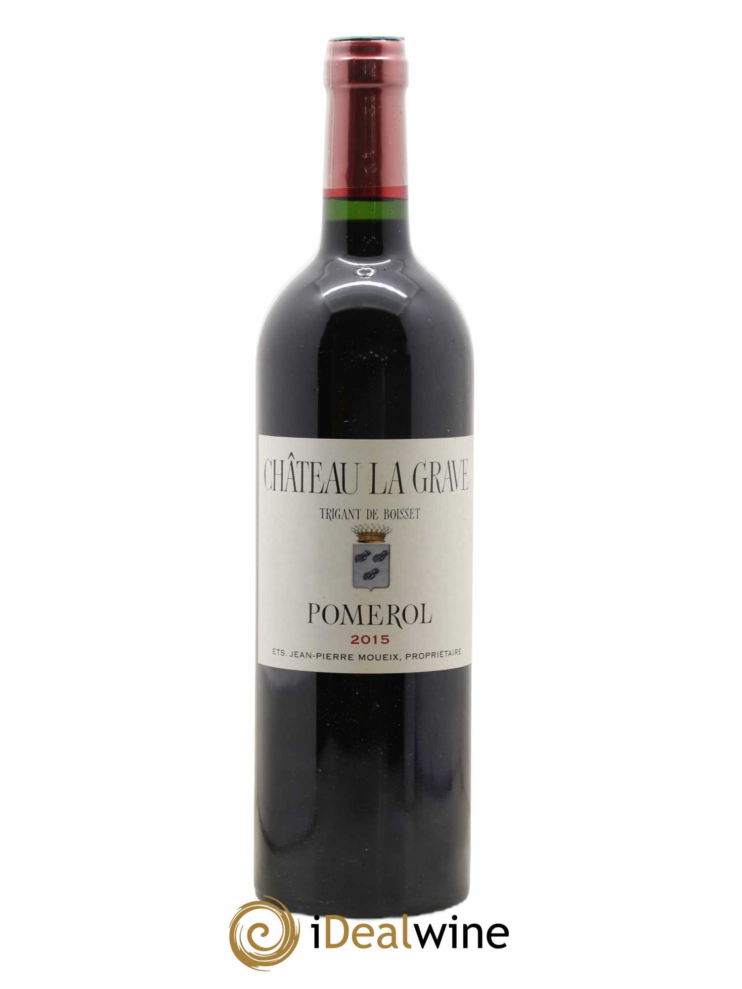 Château La Grave à Pomerol (Trigant de Boisset) 2015 - Lot de 1 bouteille - 0