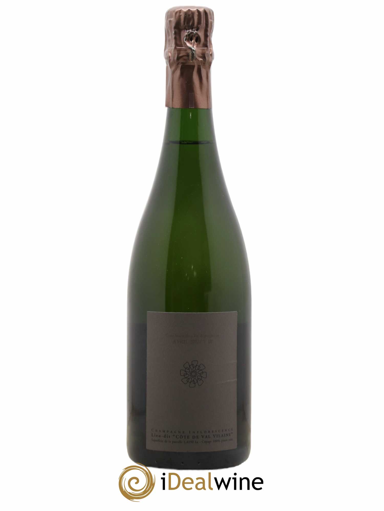 Champagne Inflorescence Côte de Val Vilaine Cédric Bouchard 2010 - Posten von 1 Flasche - 1