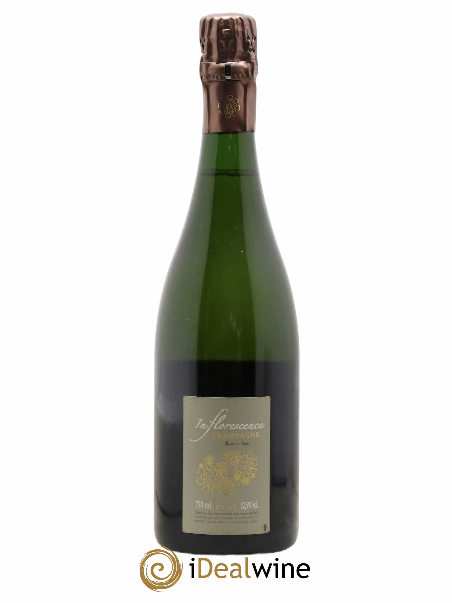 Champagne Inflorescence Côte de Val Vilaine Cédric Bouchard 2010 - Posten von 1 Flasche - 0
