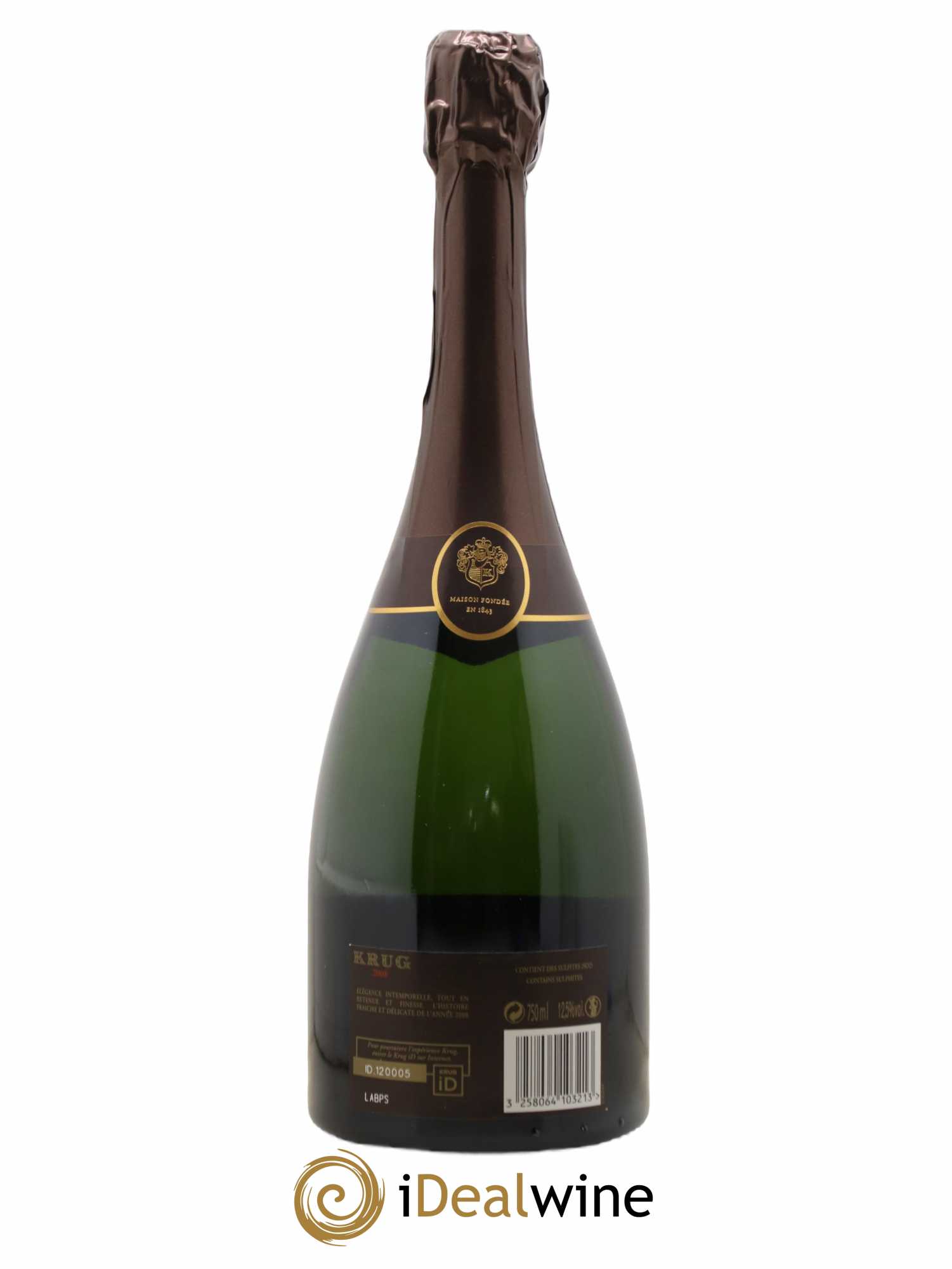 Vintage Krug 2008 - Lot de 1 bouteille - 1