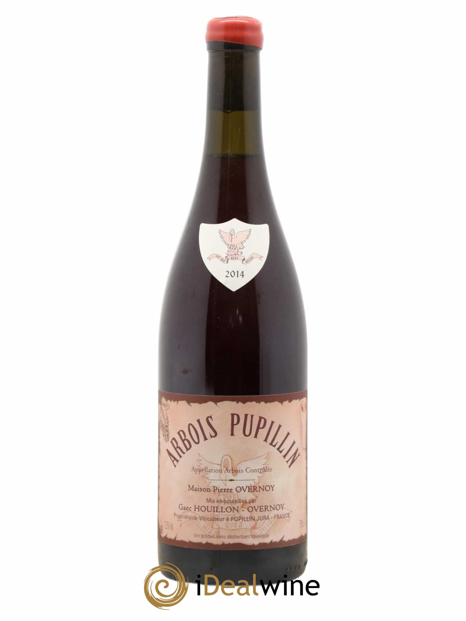 Arbois-Pupillin Poulsard (cire rouge) Overnoy-Houillon (Domaine) 2014 - Lot de 1 bouteille - 0