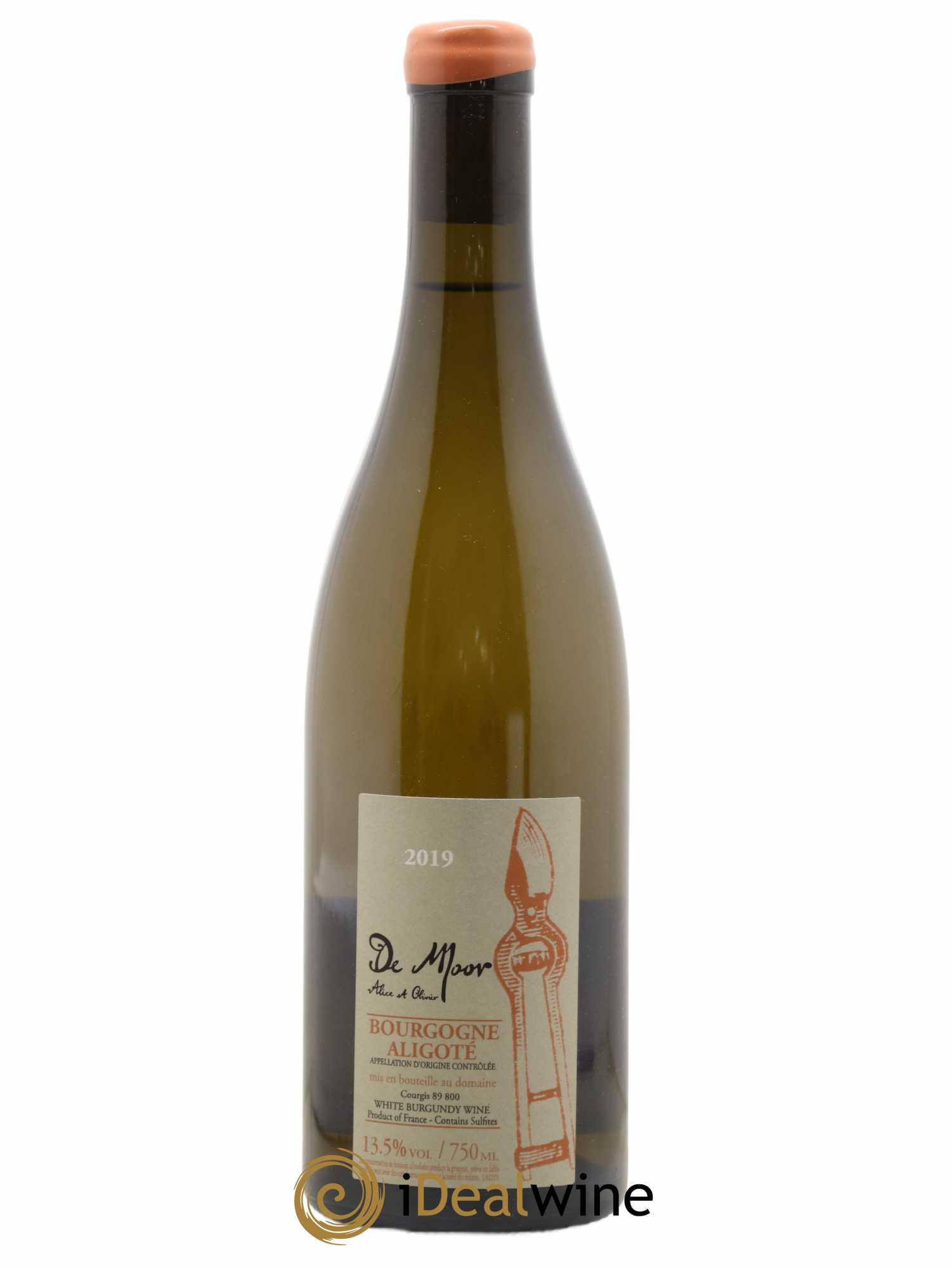 Bourgogne Aligoté Alice et Olivier De Moor 2019 - Lot de 1 bouteille - 0