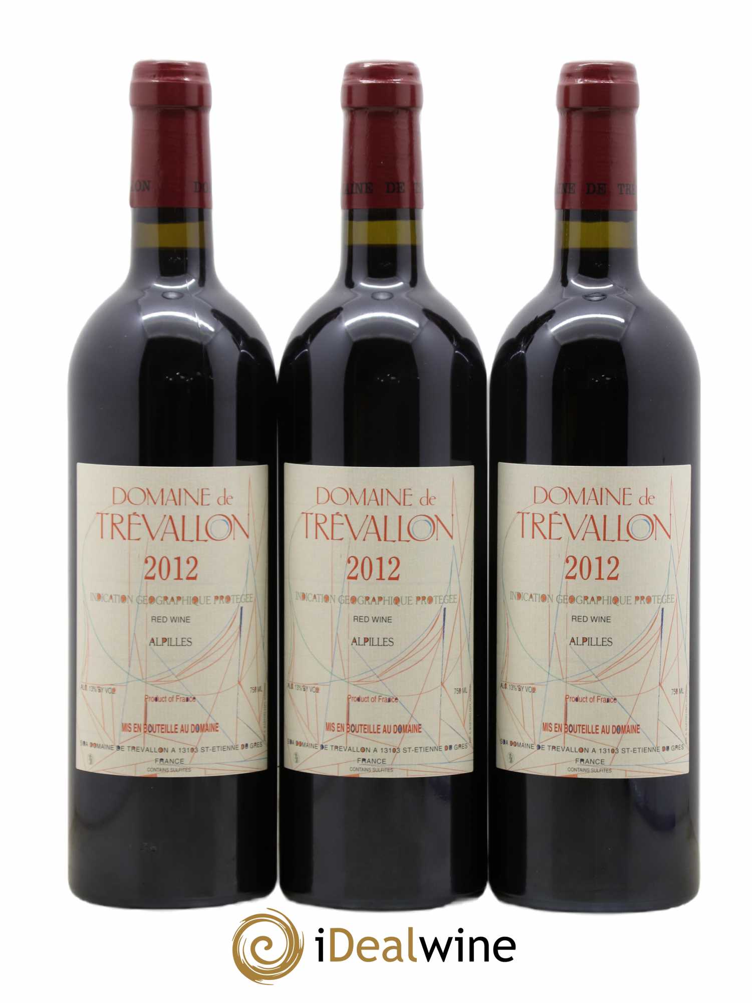 Alpilles Trévallon (Domaine de) Eloi Dürrbach 2012 - Lot de 12 bouteilles - 2