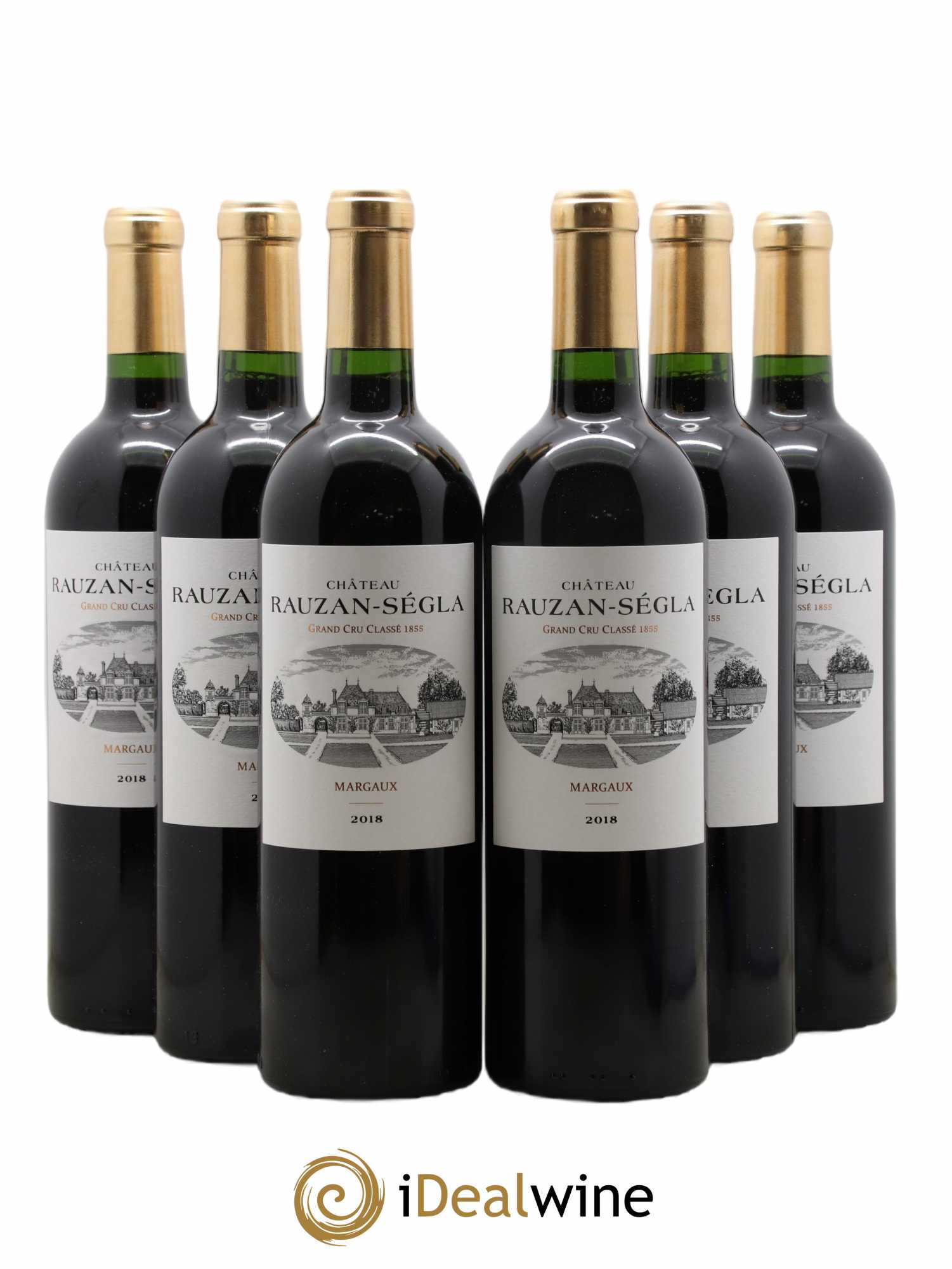 Château Rauzan Ségla Grand Cru Classé 2018 - Lot de 6 bouteilles - 0