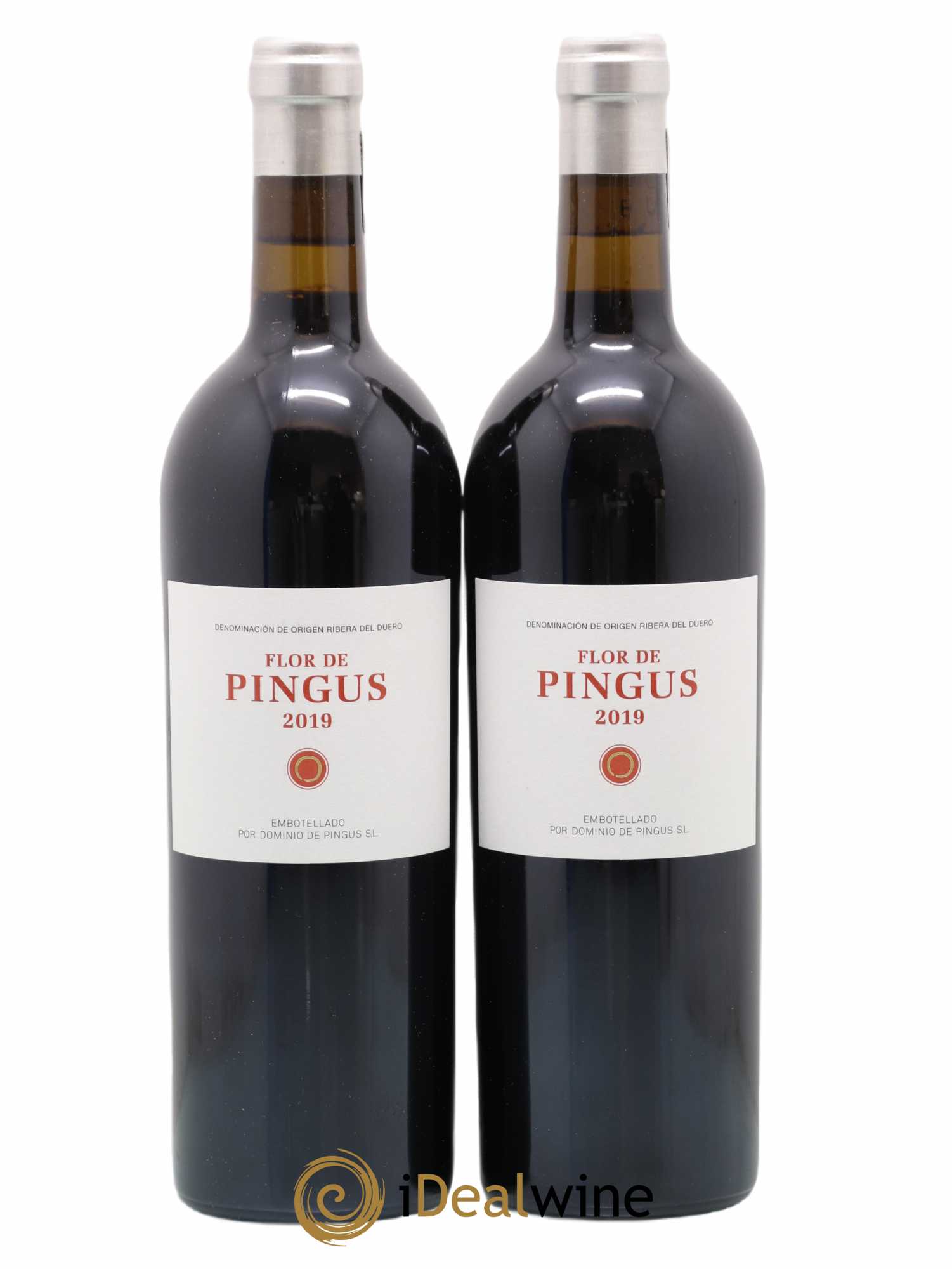 Ribera Del Duero Flor de Pingus Dominio de Pingus - Peter Sisseck 2019 - Lot de 2 bouteilles - 0