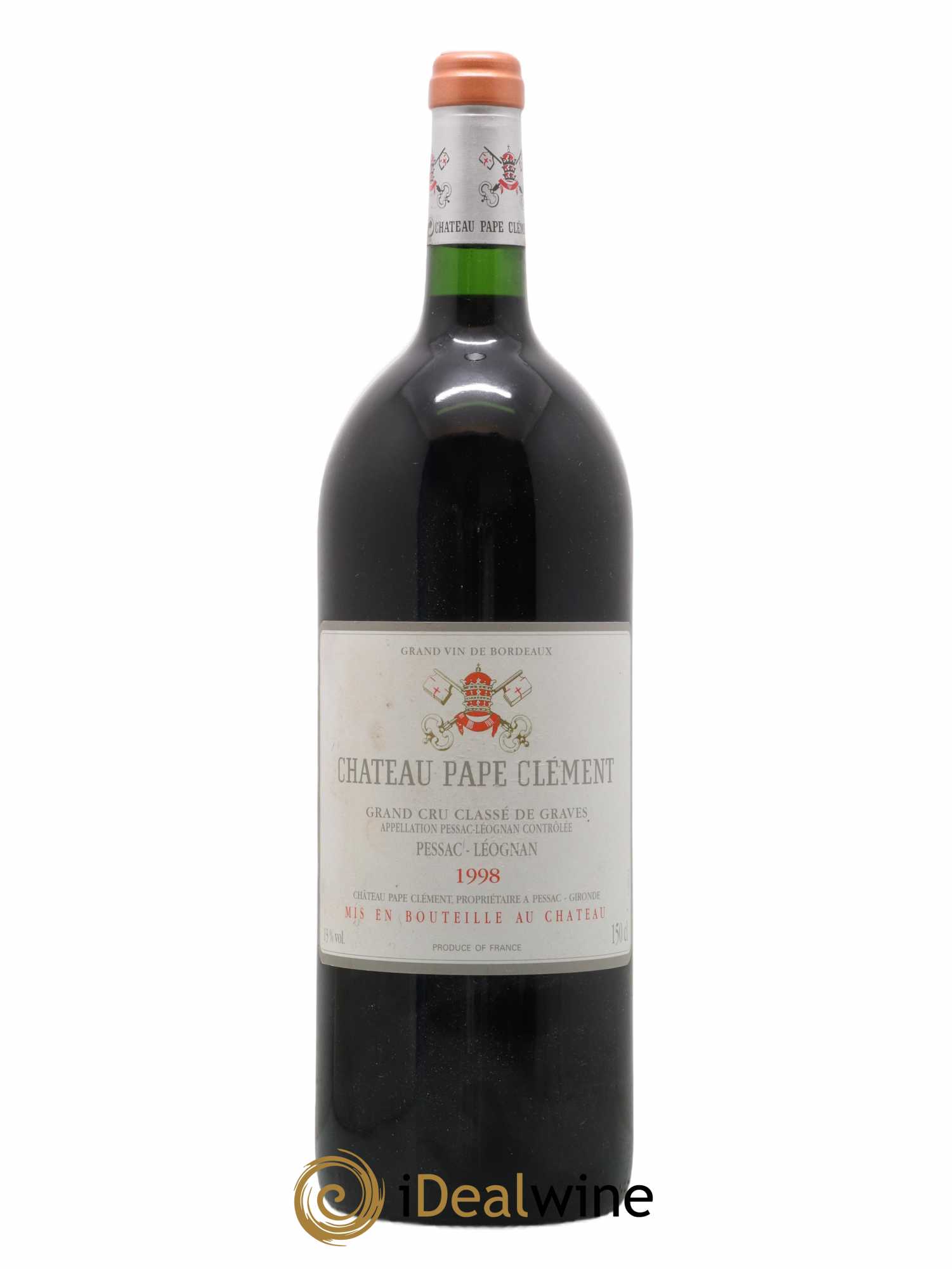 Château Pape Clément Cru Classé de Graves 1998 - Lot de 1 magnum - 0