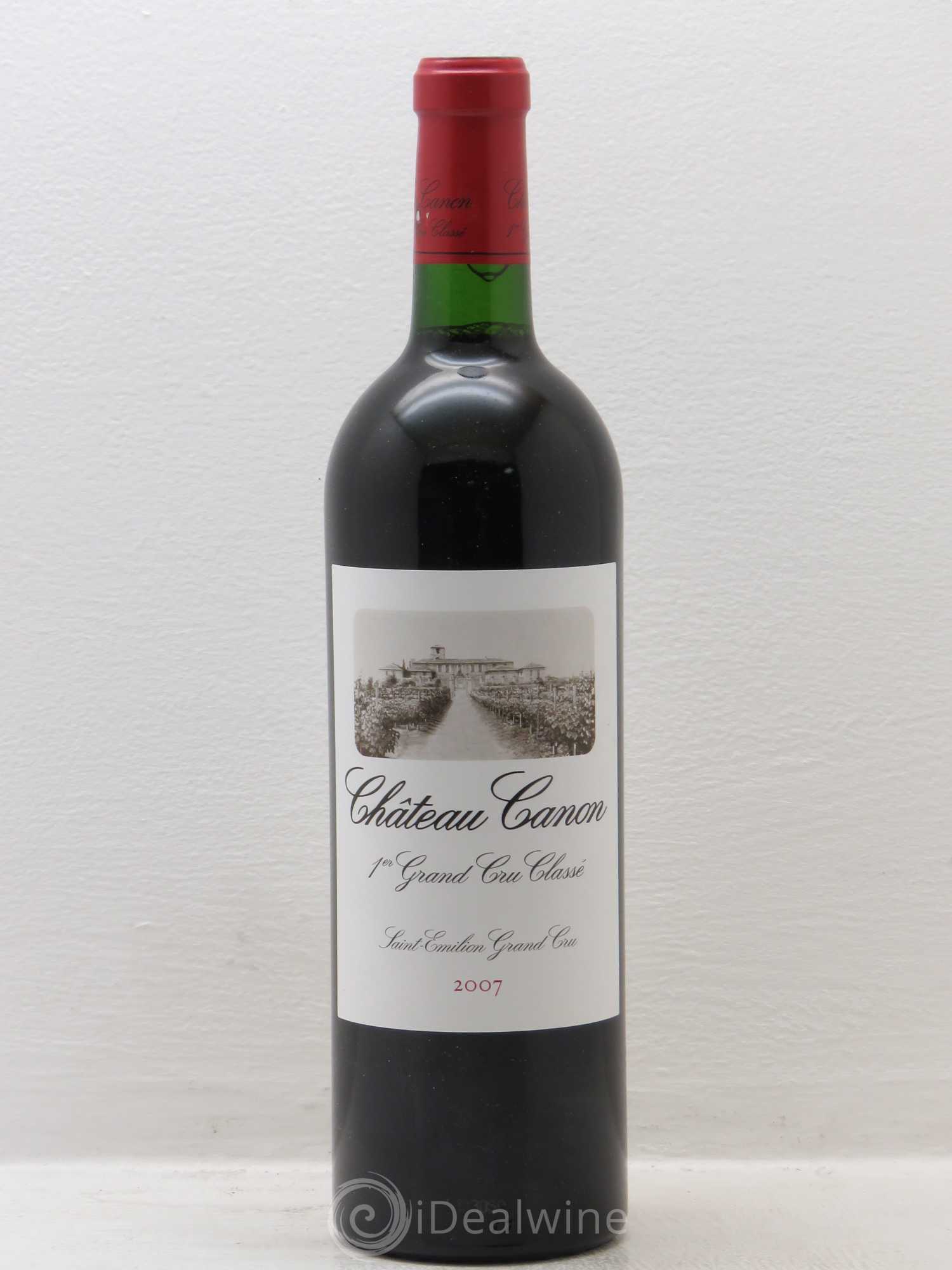 Château Canon 1er Grand Cru Classé B 2007 - Lot de 1 bouteille - 0