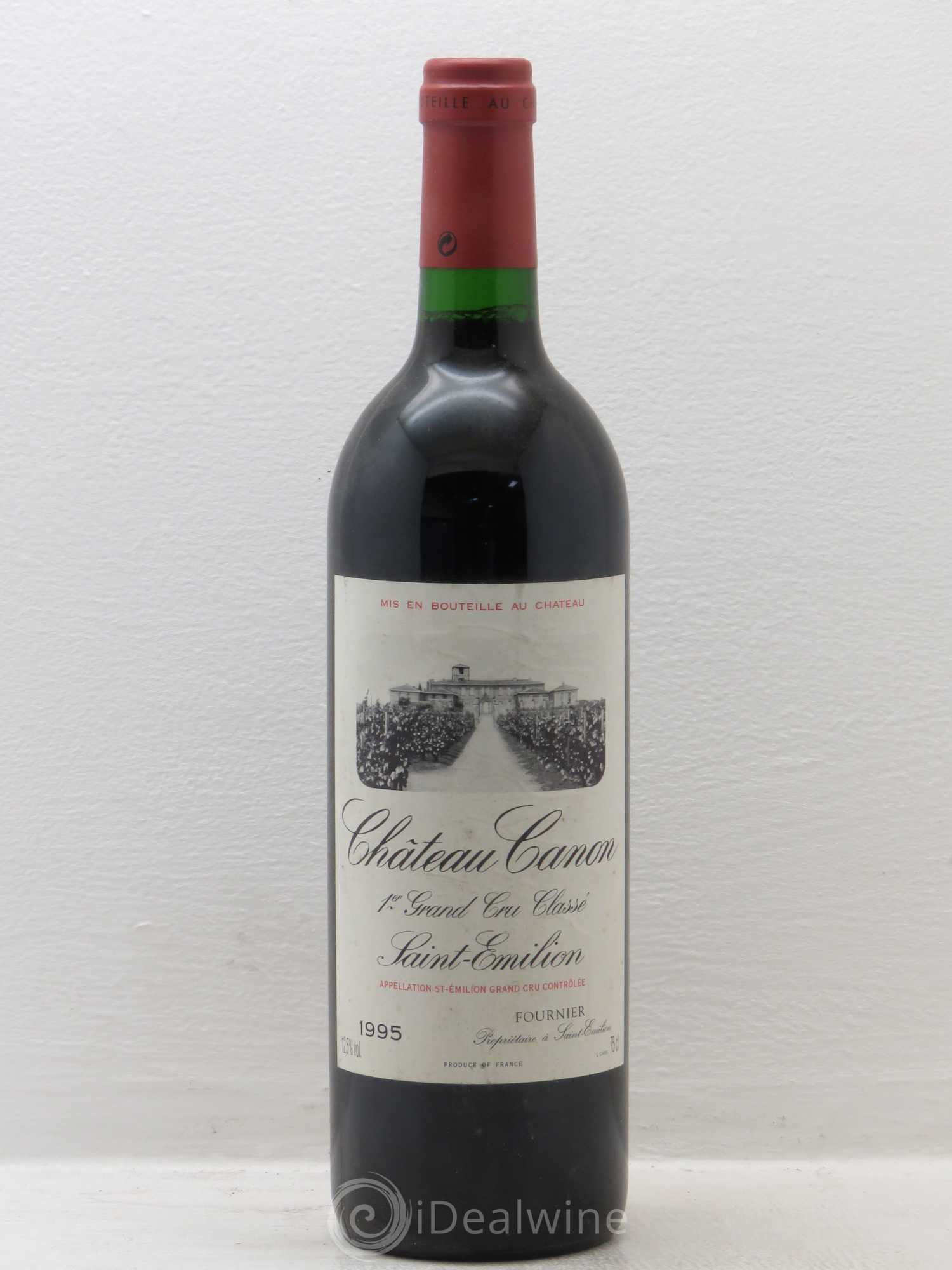 Château Canon 1er Grand Cru Classé B 1995 - Lot de 1 bouteille - 0