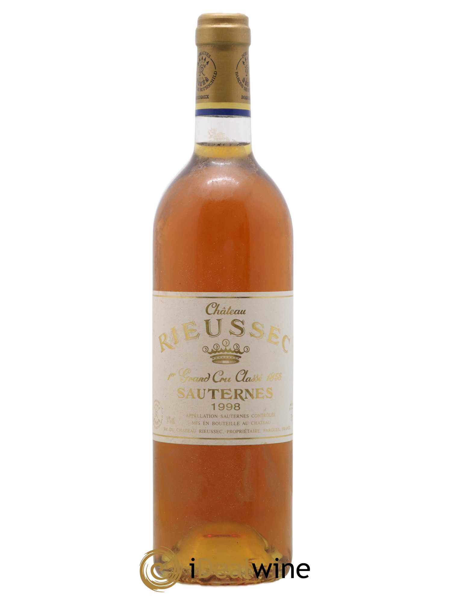 Château Rieussec 1er Grand Cru Classé 1998 - Posten von 1 Flasche - 0