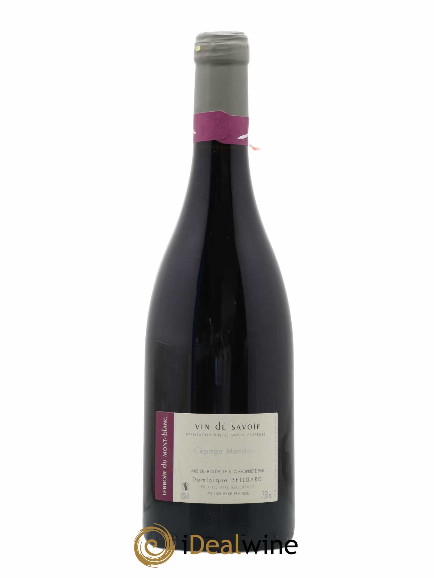 Vin de Savoie Mondeuse Amphore Domaine Belluard 2020 - Lot de 1 bouteille - 1