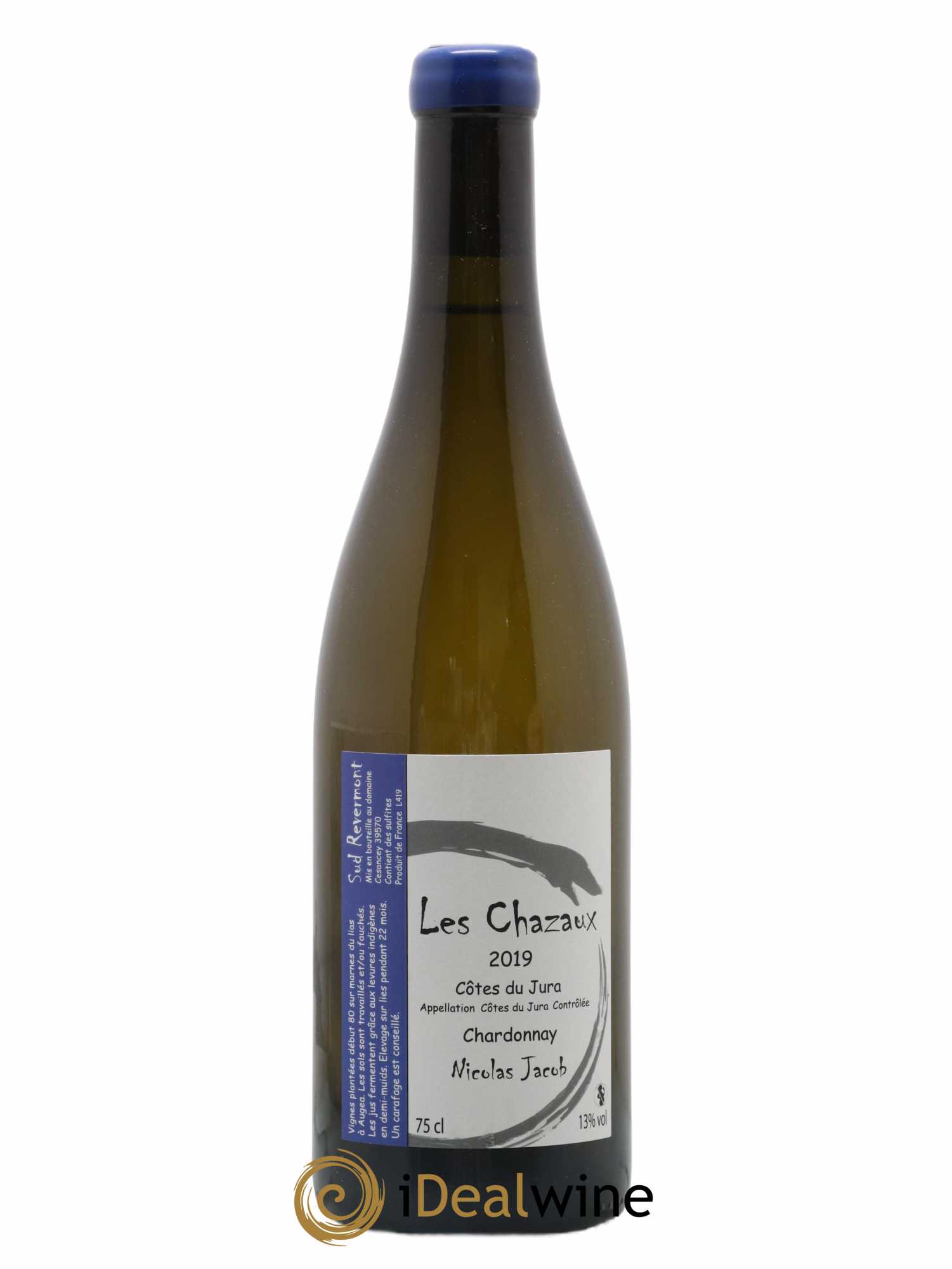 Côtes du Jura Chardonnay Les Chazaux Nicolas Jacob 2019 - Lot de 1 bouteille - 0