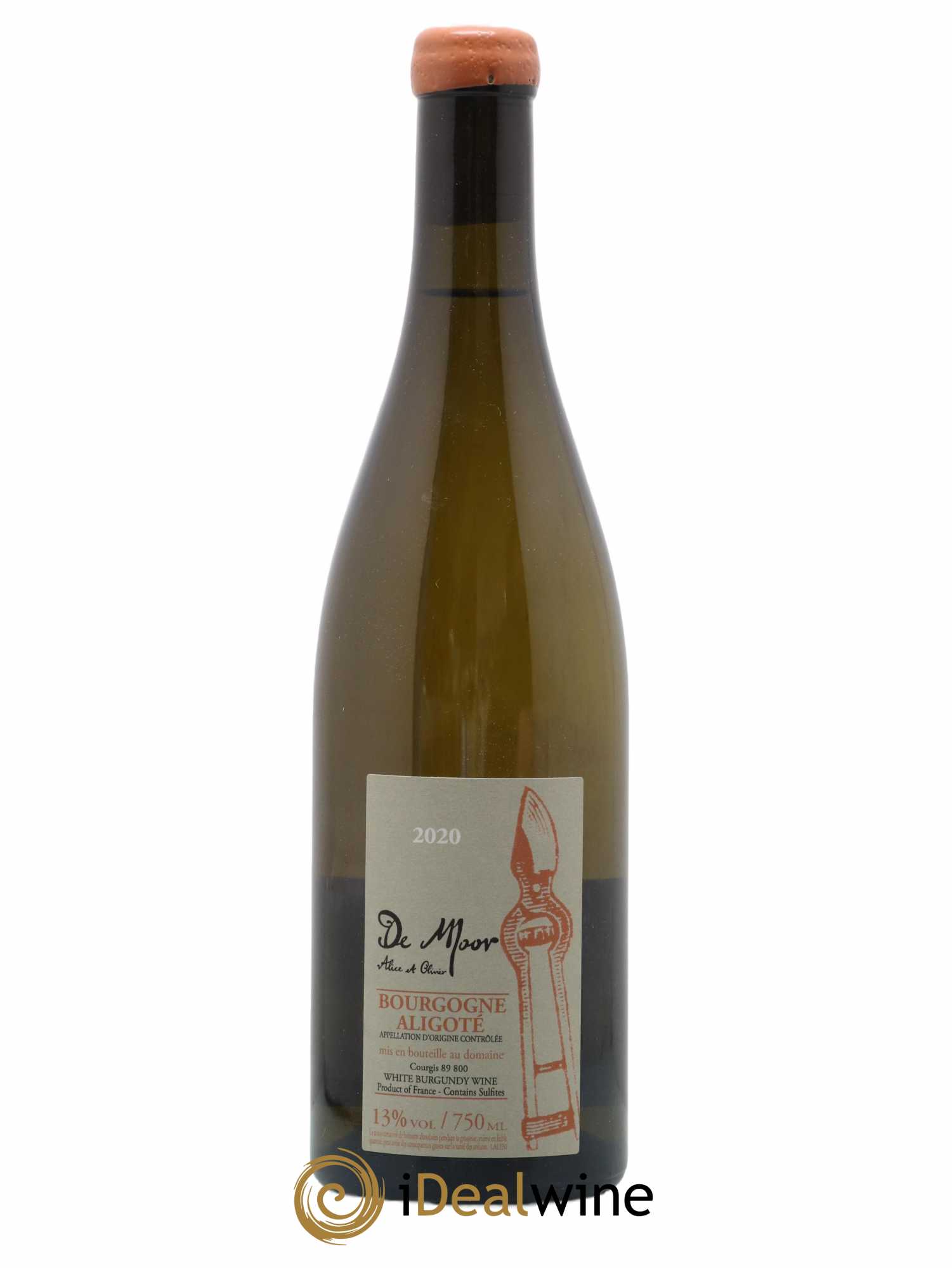 Bourgogne Aligoté Alice et Olivier De Moor 2020 - Lot de 1 bouteille - 0