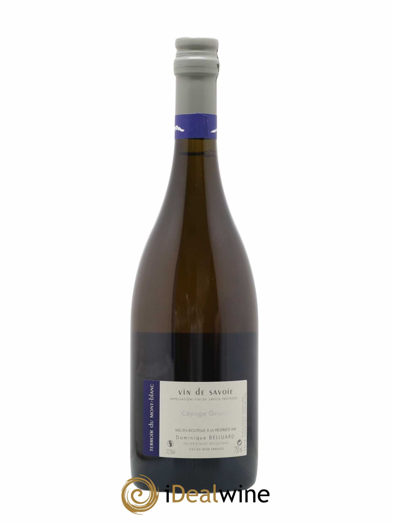 Vin de Savoie Les Alpes Domaine Belluard 2018 - Lot de 1 bouteille - 1