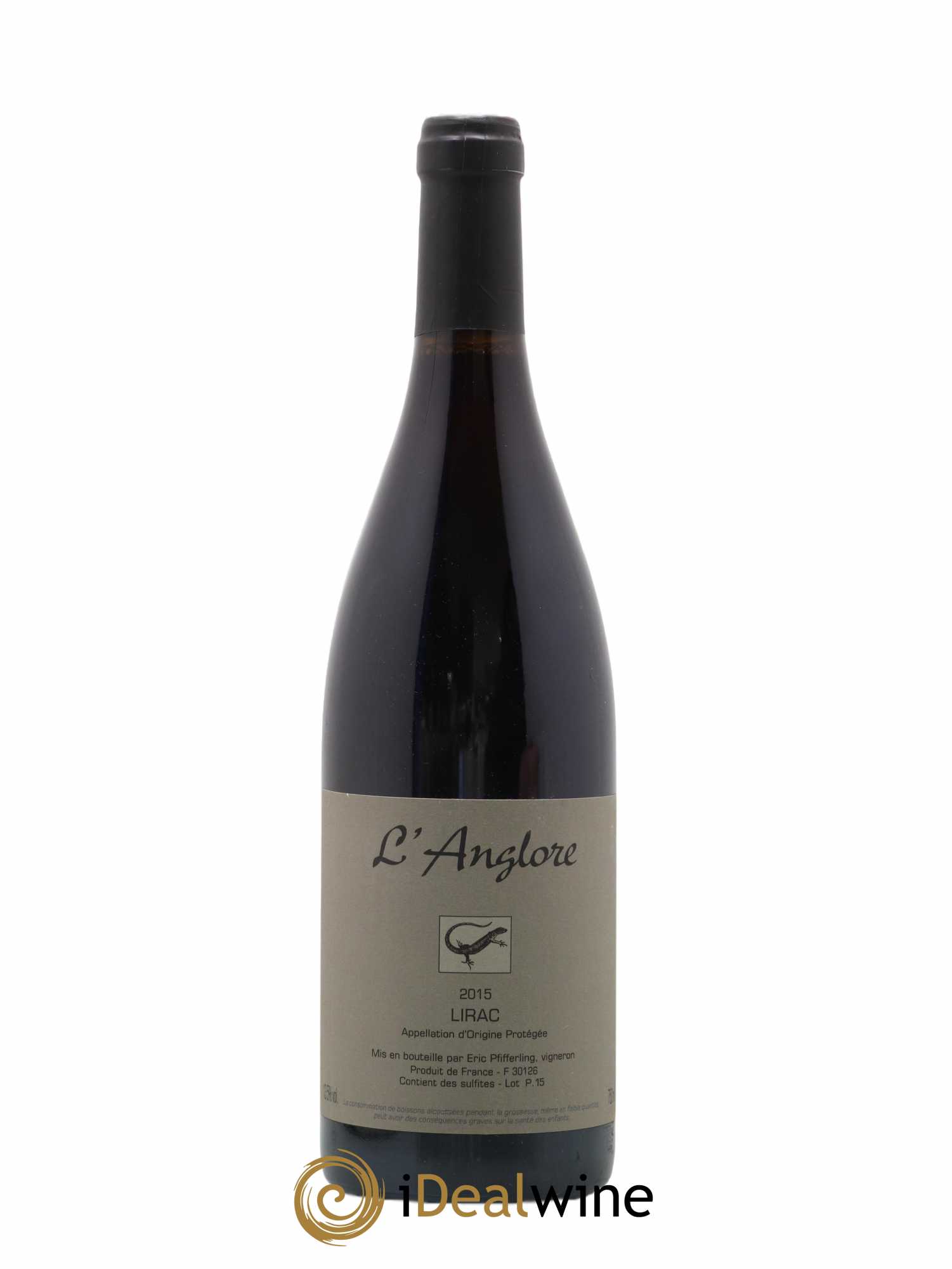Lirac L'Anglore 2015 - Lot de 1 bouteille - 0