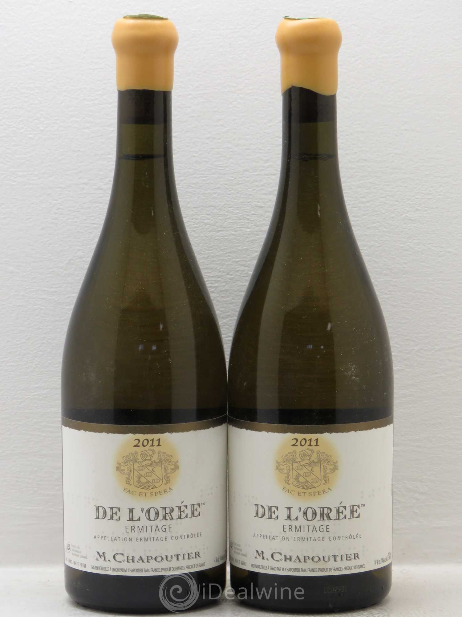 Hermitage Ermitage de l'Orée Chapoutier 2011 - Lot de 2 bouteilles - 0