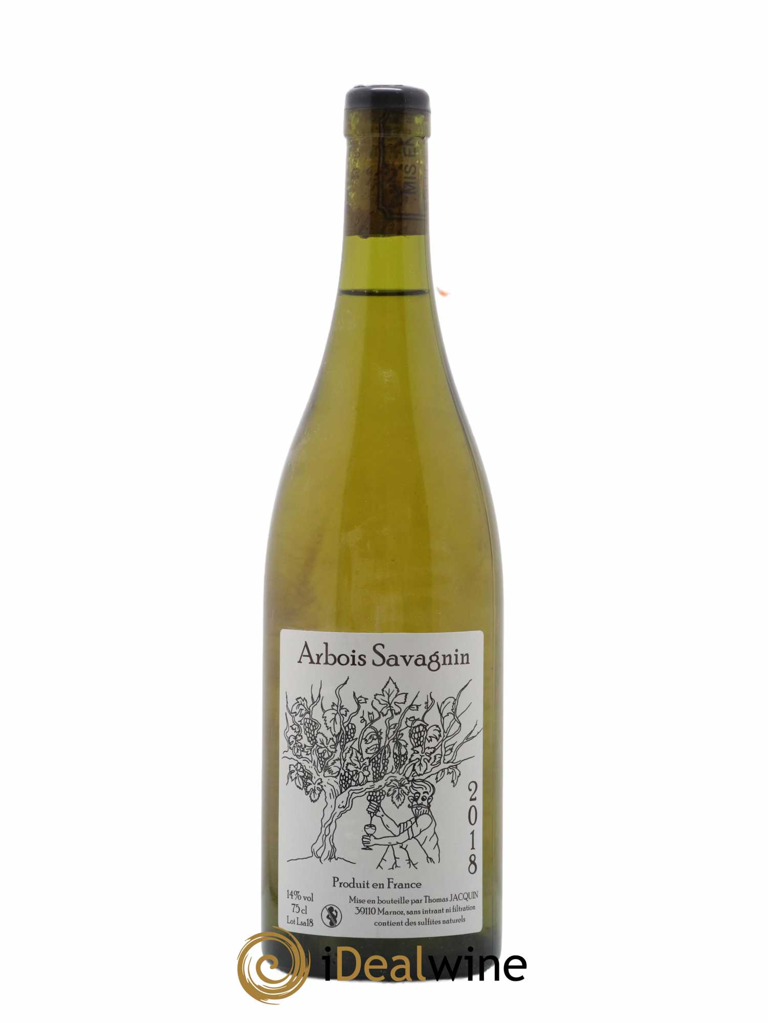 Arbois Savagnin Domaine Thomas Jacquin (sans prix de réserve) 2018 - Posten von 1 Flasche - 0