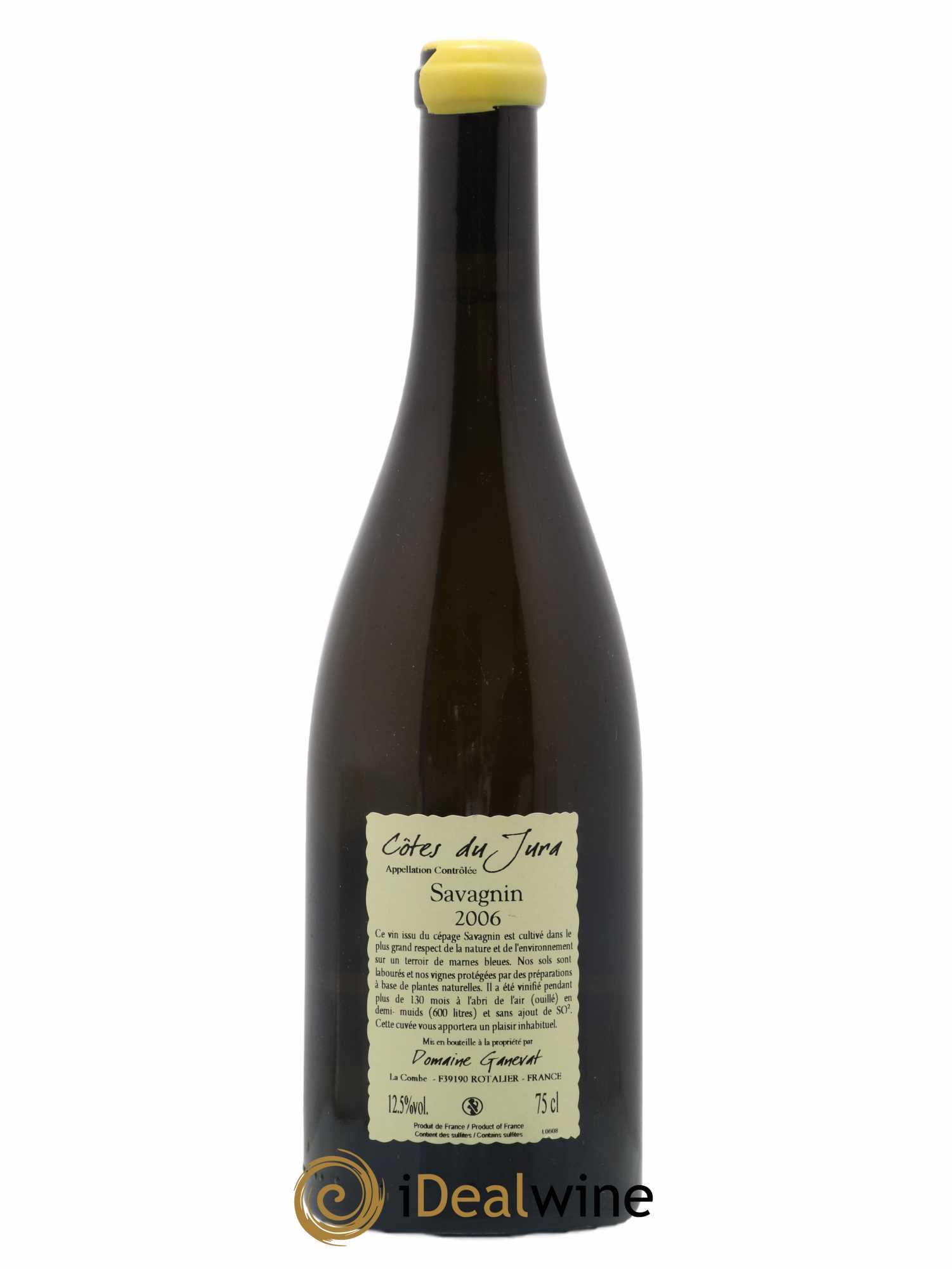Côtes du Jura Les Vignes de mon Père Jean-François Ganevat (Domaine) 2006 - Lot de 1 bouteille - 1