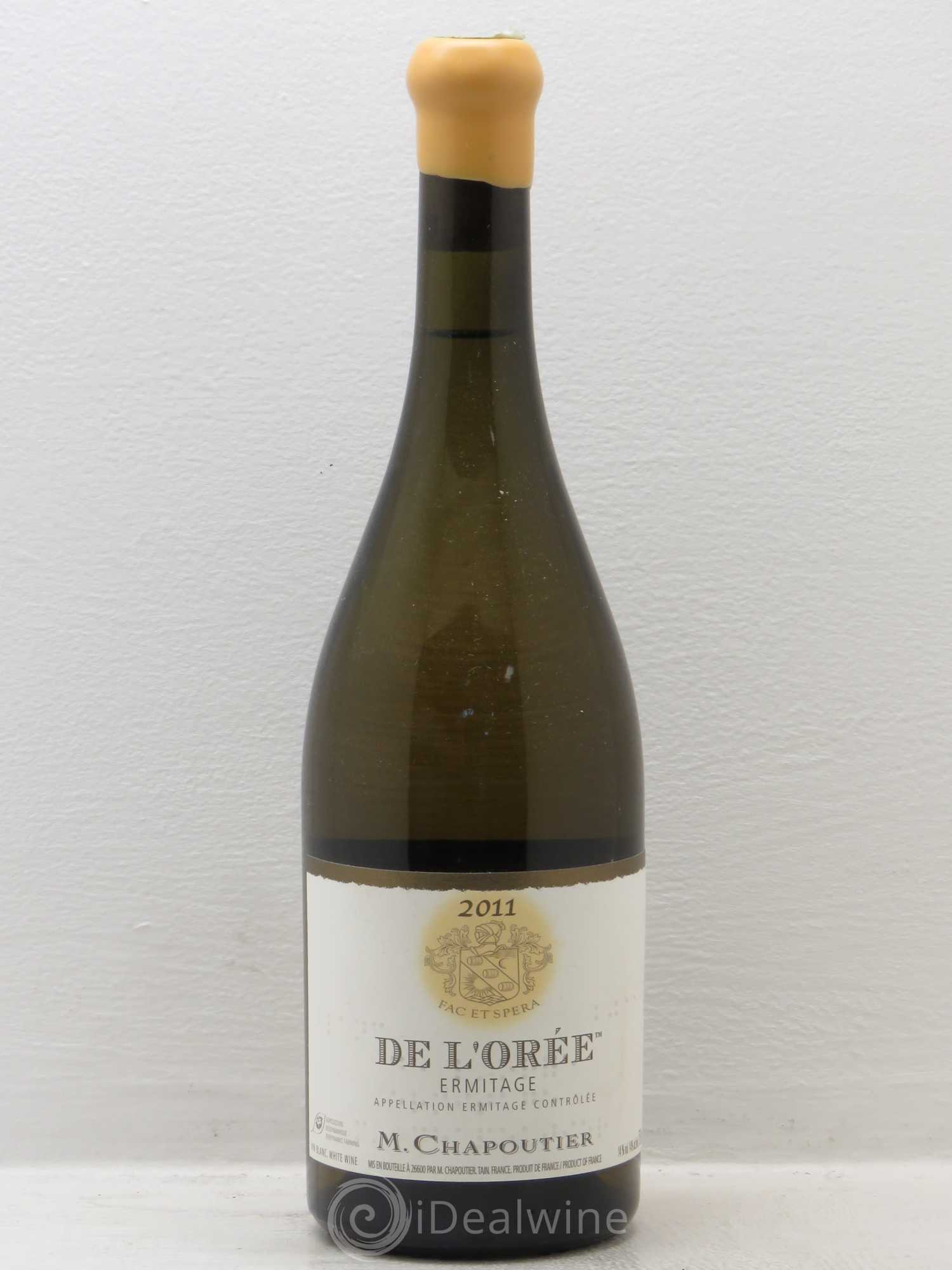 Hermitage Ermitage de l'Orée Chapoutier 2011 - Lot de 1 bouteille - 0