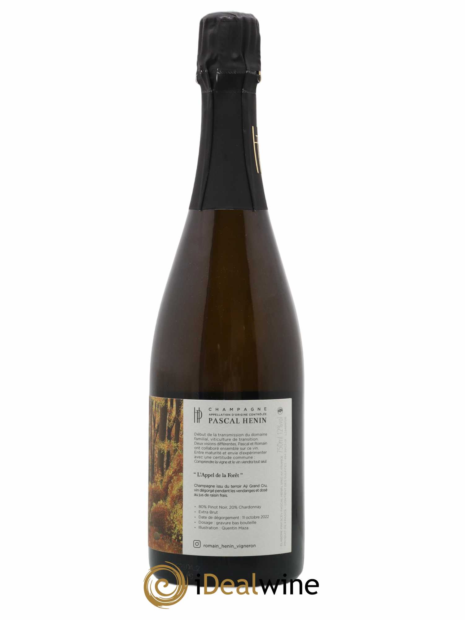 L'Appel de la Fôret Romain Henin - Lot de 1 bouteille - 1