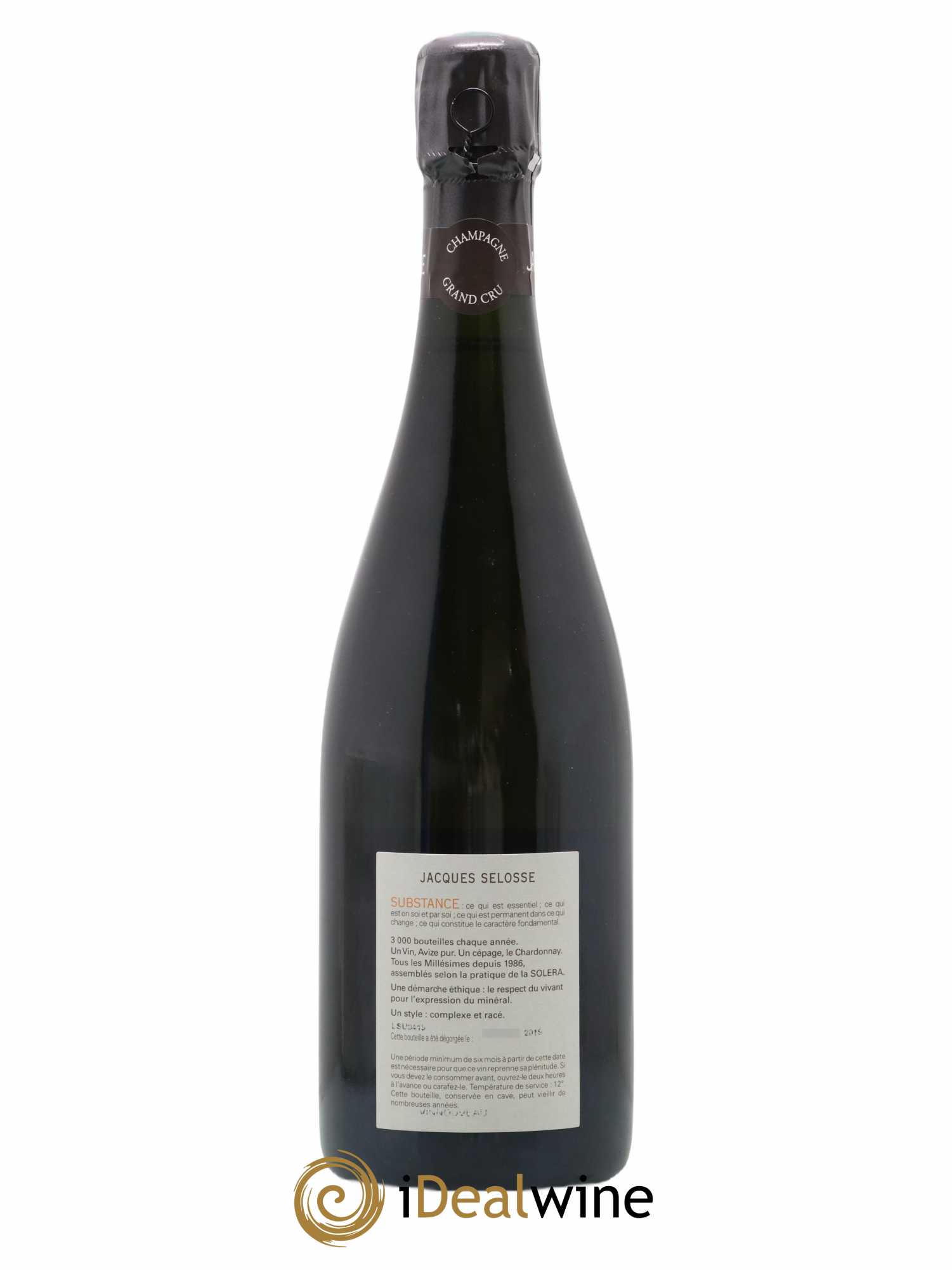 Substance Jacques Selosse - Lot de 1 bouteille - 1