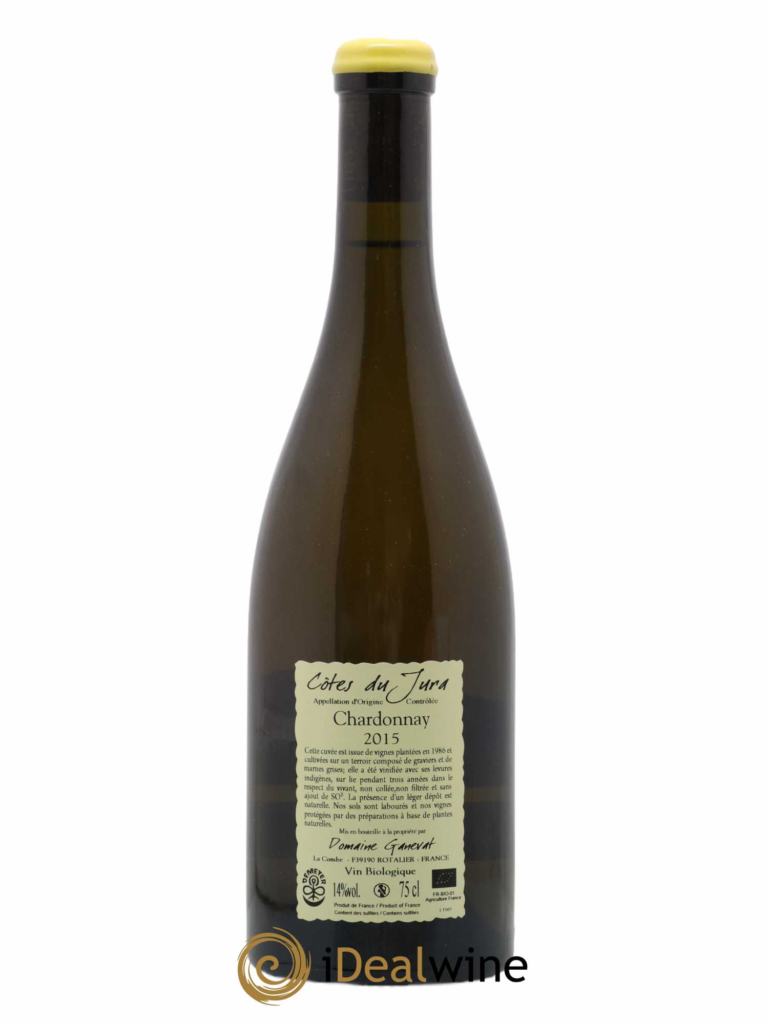 Côtes du Jura Cuvée Florine Jean-François Ganevat (Domaine) 2015 - Lot de 1 bouteille - 1