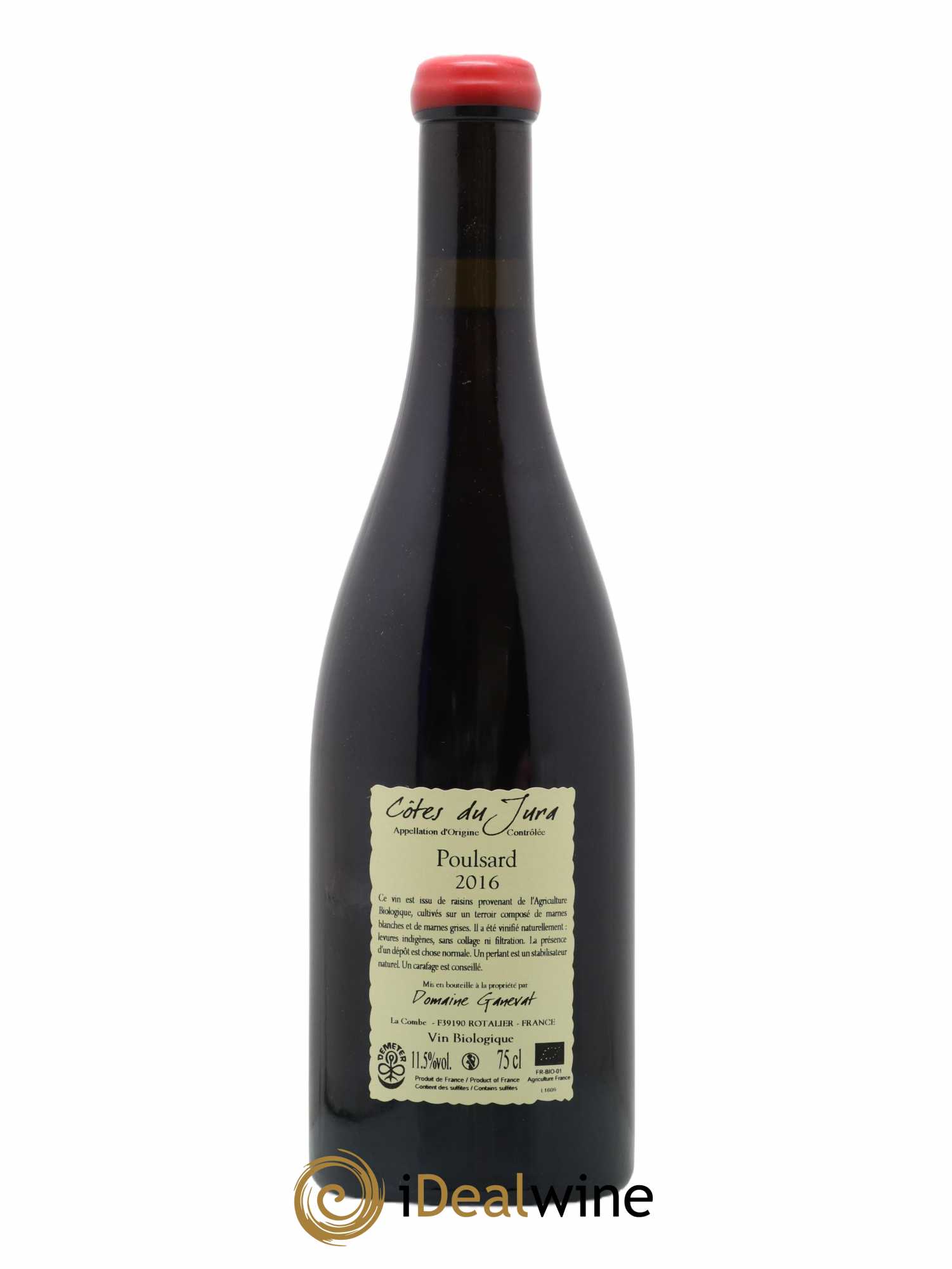 Côtes du Jura Cuvée de l'Enfant Terrible Jean-François Ganevat (Domaine) 2016 - Lot de 1 bouteille - 1