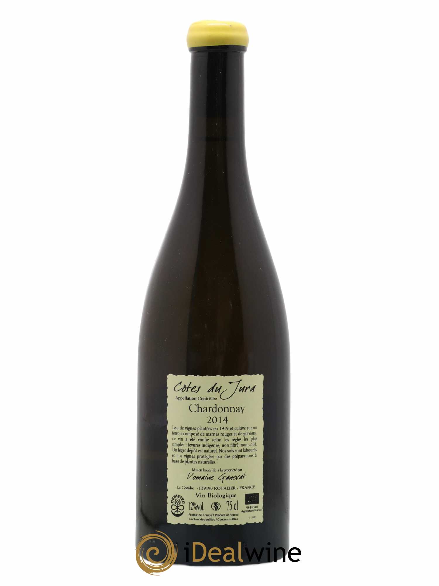 Côtes du Jura Les Grands Teppes Vieilles Vignes Jean-François Ganevat (Domaine) 2014 - Lot de 1 bouteille - 1