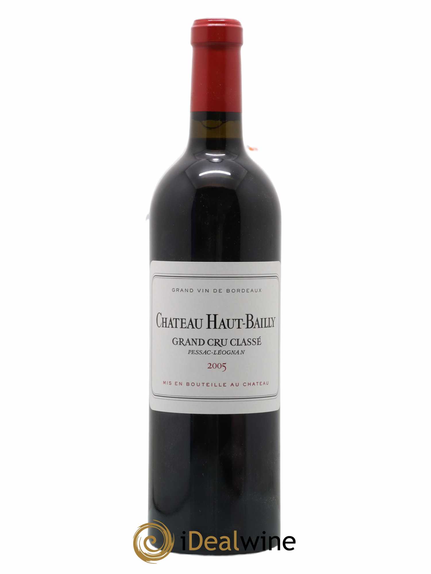 Château Haut-Bailly Cru Classé de Graves 2005 - Lot de 1 bouteille - 0
