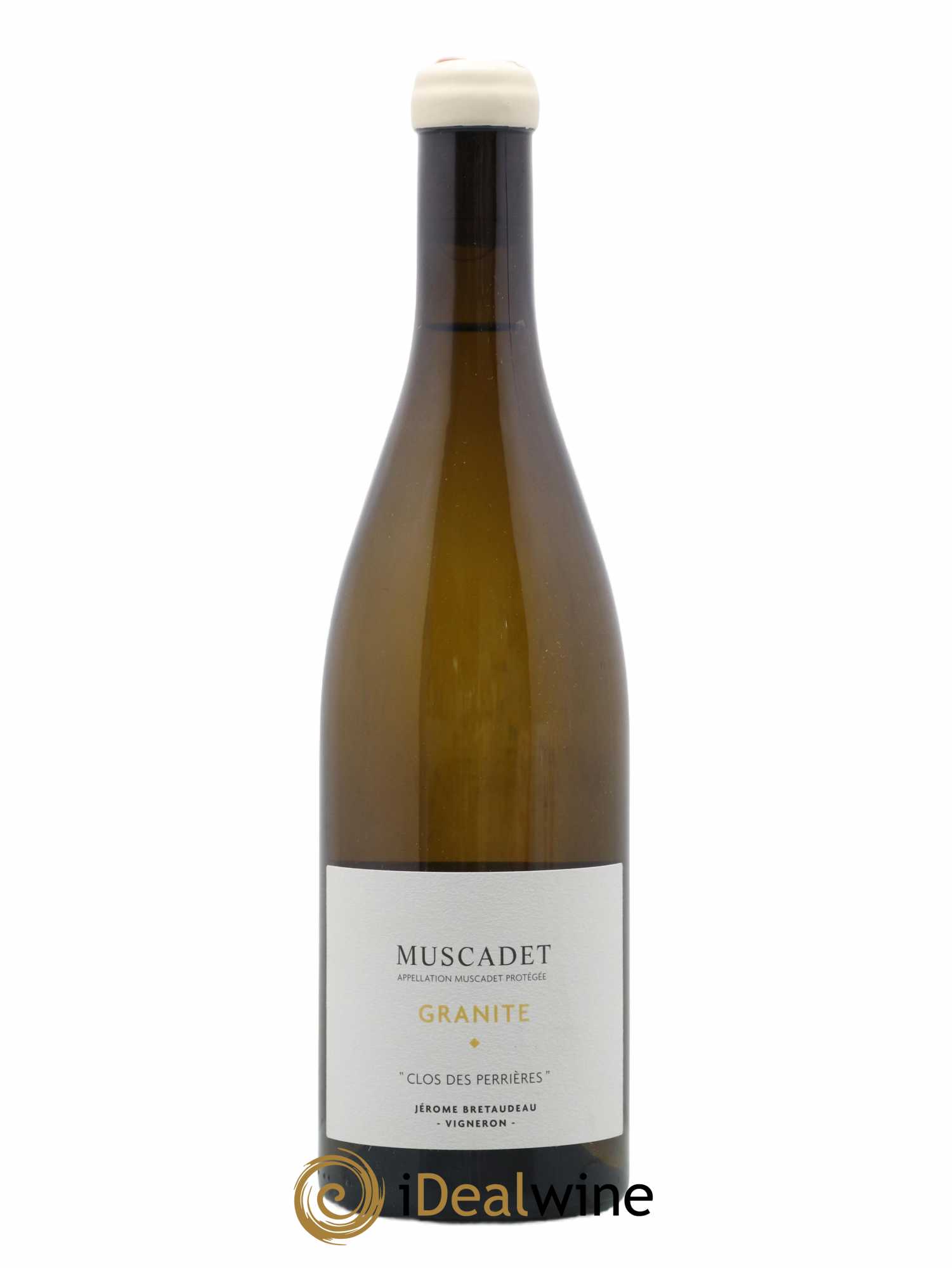 Muscadet-Sèvre-et-Maine Granite Clos des Perrières Jérôme Bretaudeau - Domaine de Bellevue (senza prezzo di riserva) (senza prezzo di riserva) 2020 - Lotto di 1 bottiglia - 0