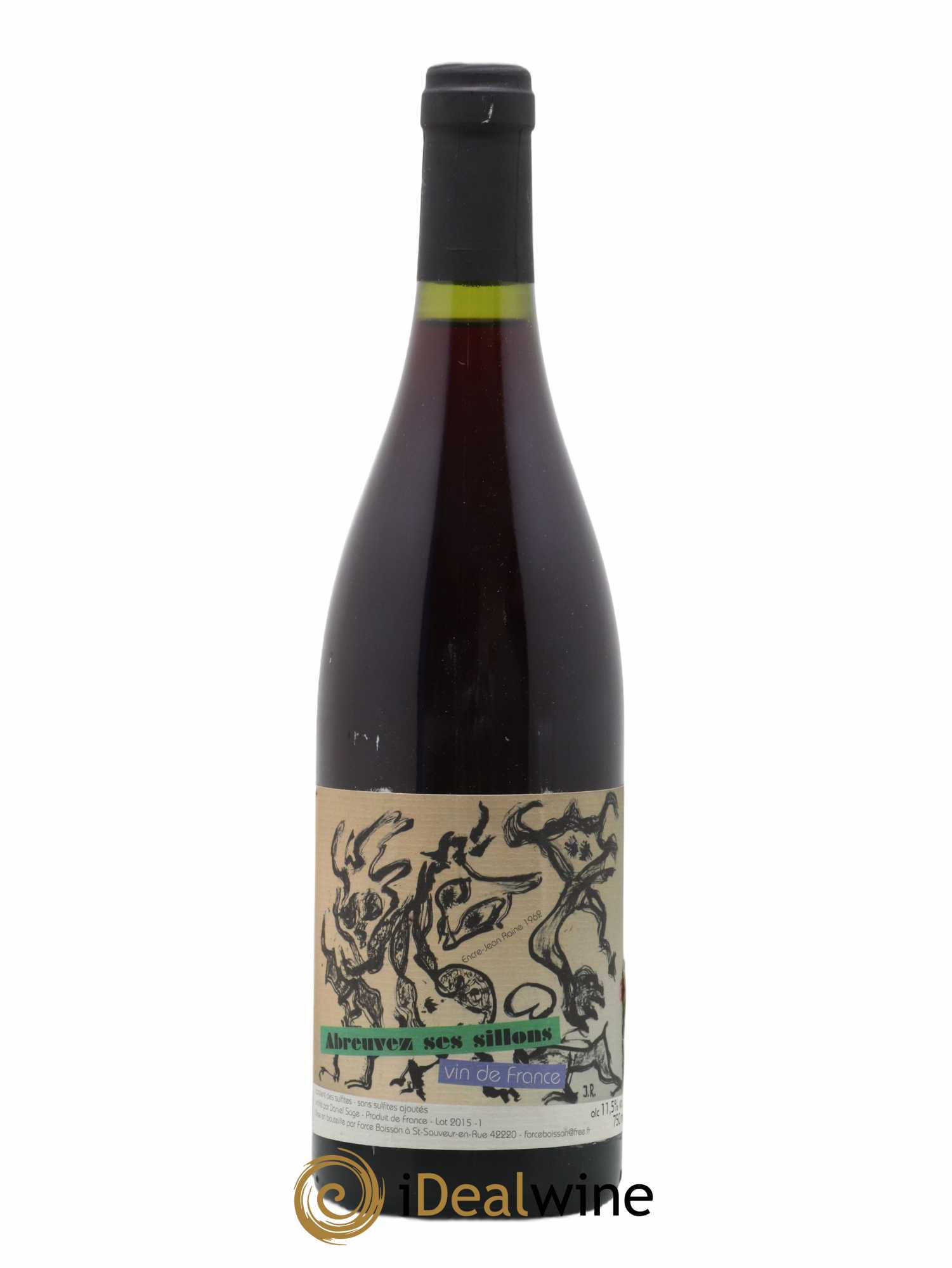 Vin de France Abreuver ses sillons Daniel Sage 2014 - Lot of 1 bottle - 0