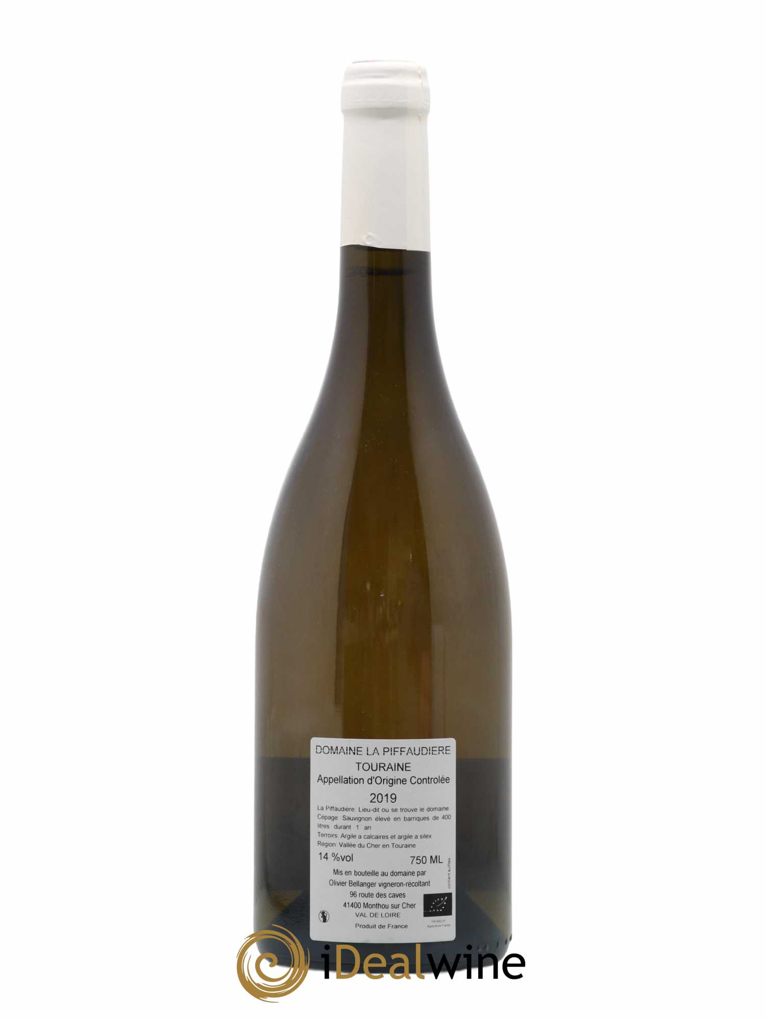Touraine Nuits Blanches Domaine Bellanger (sans prix de réserve) 2019 - Posten von 1 Flasche - 1