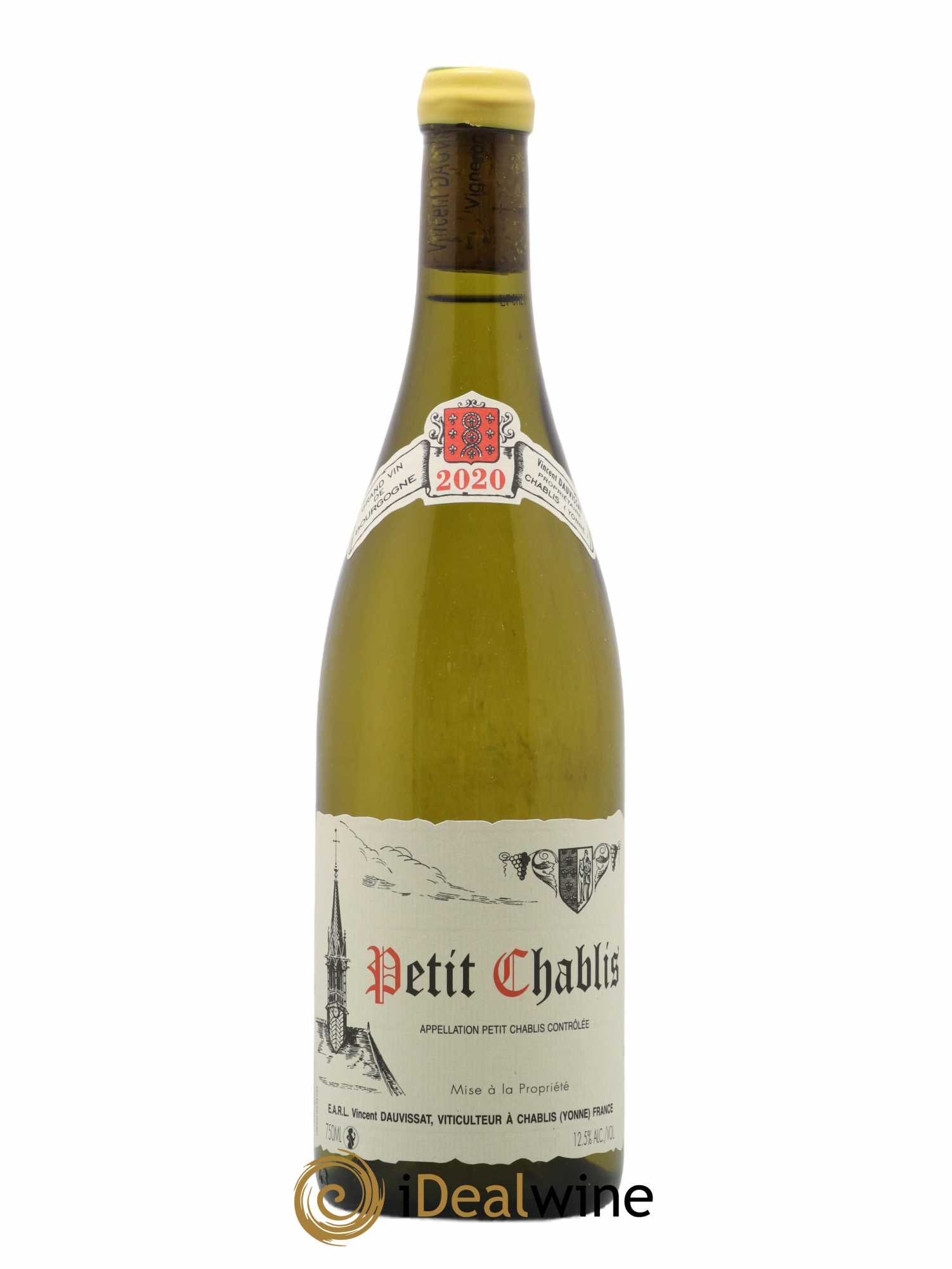 Petit Chablis Vincent Dauvissat (Domaine) 2020 - Lot de 1 bouteille - 0