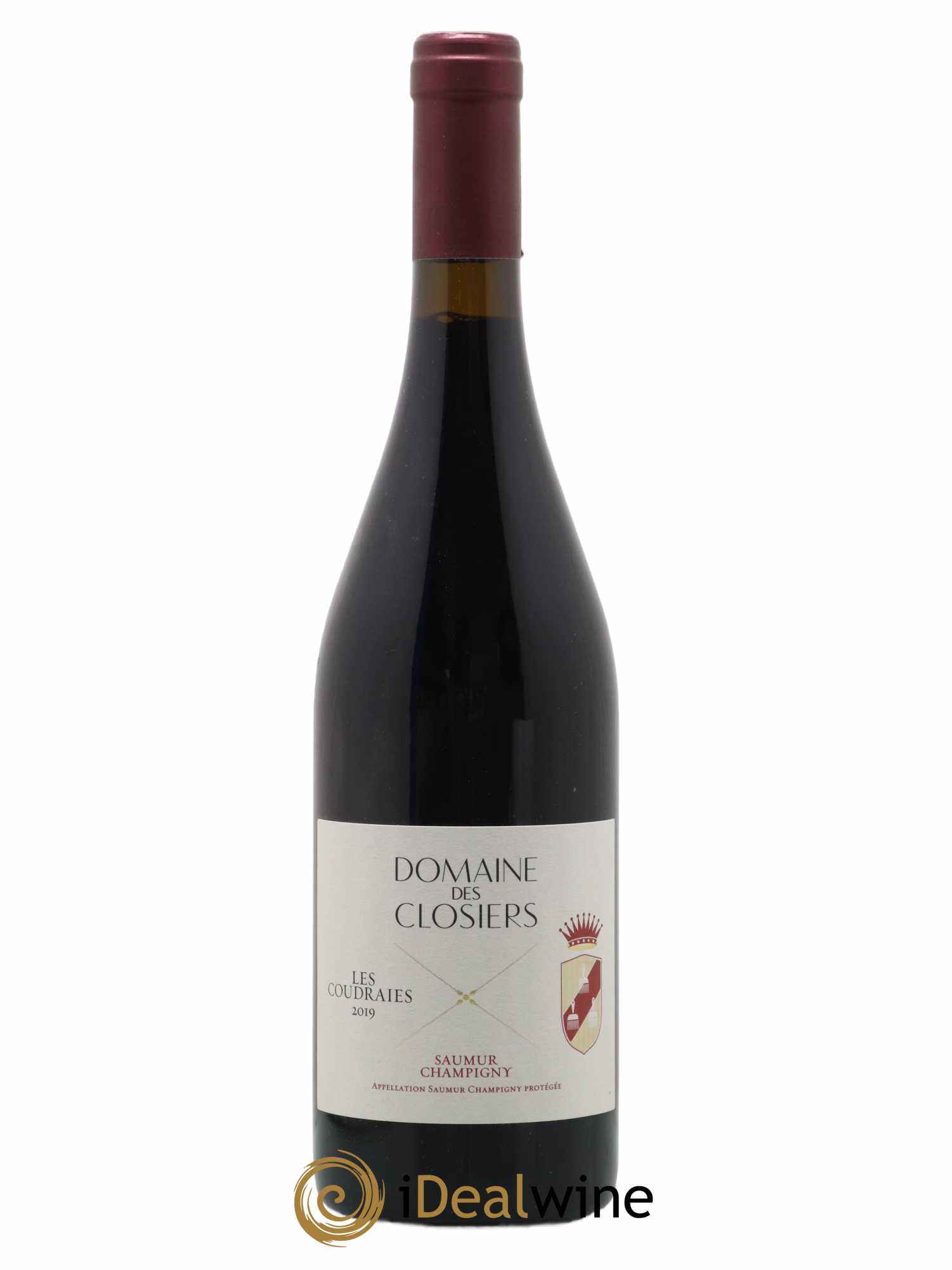 Saumur-Champigny Les Coudraies Domaine des Closiers (sans prix de réserve) 2019 - Posten von 1 Flasche - 0
