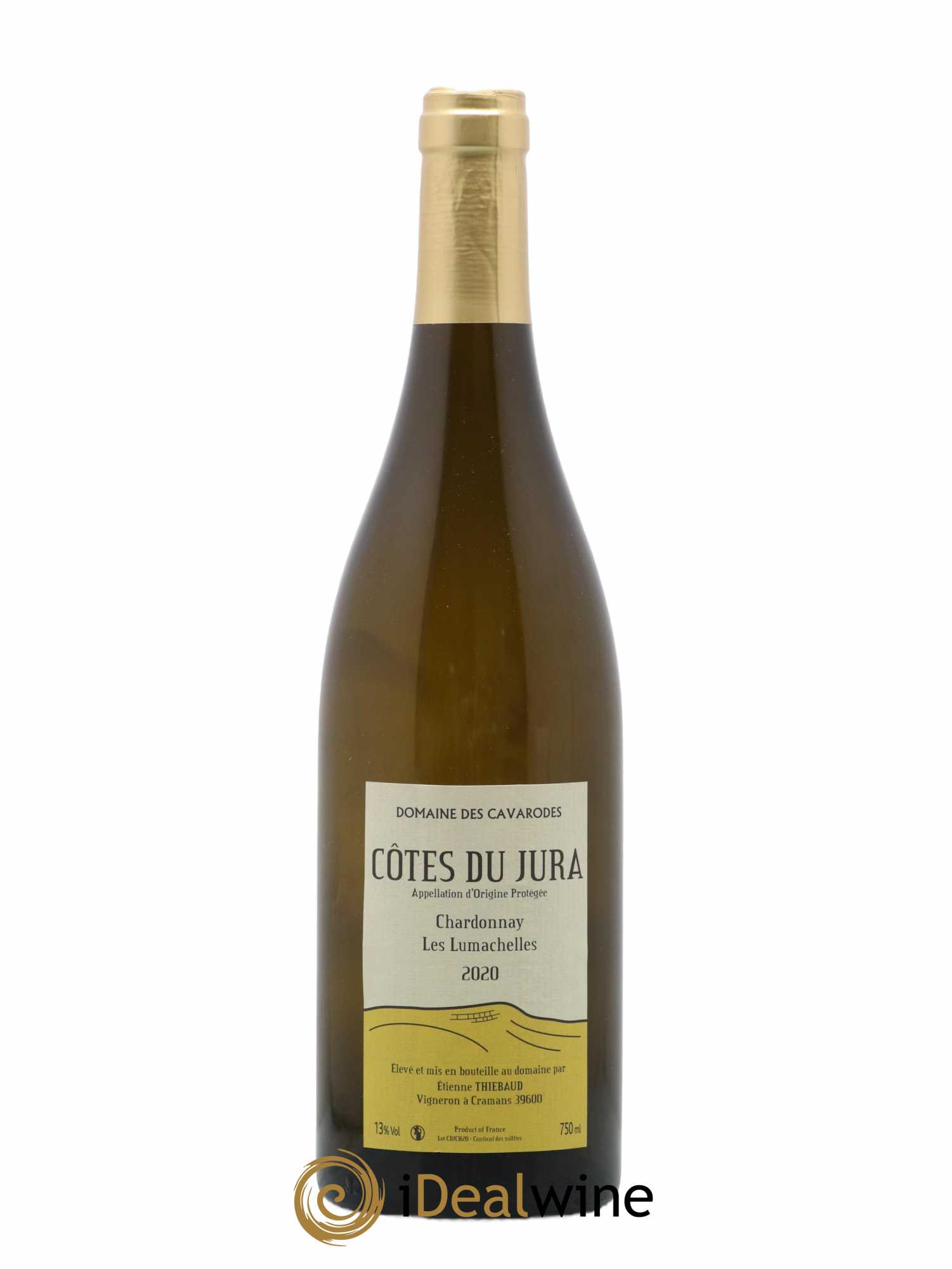 Côtes du Jura Chardonnay Les Lumachelles Cavarodes (Domaine des) - Etienne Thiébaud 2020 - Lot de 1 bouteille - 0