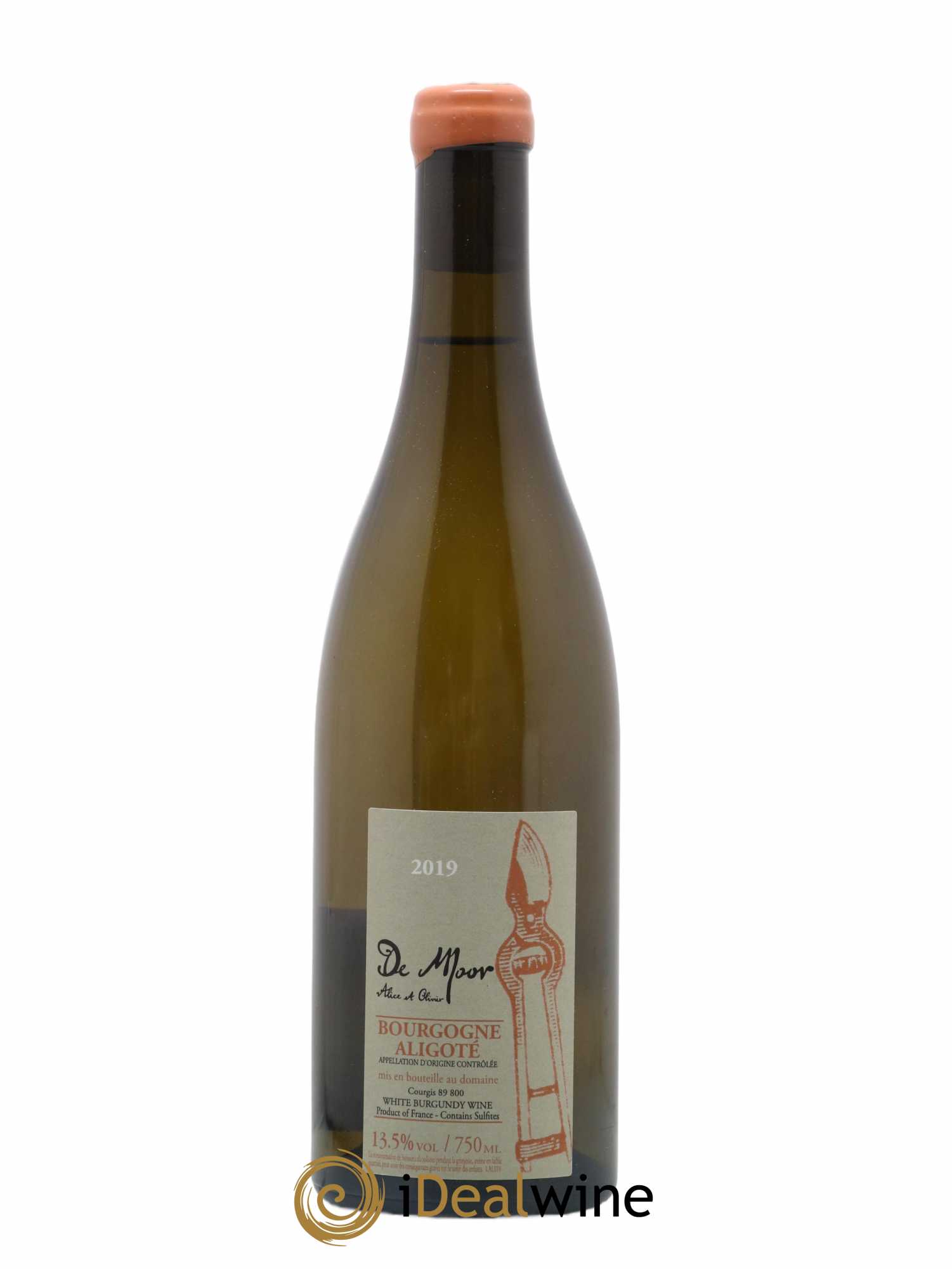 Bourgogne Aligoté Alice et Olivier De Moor 2019 - Lot de 1 bouteille - 0