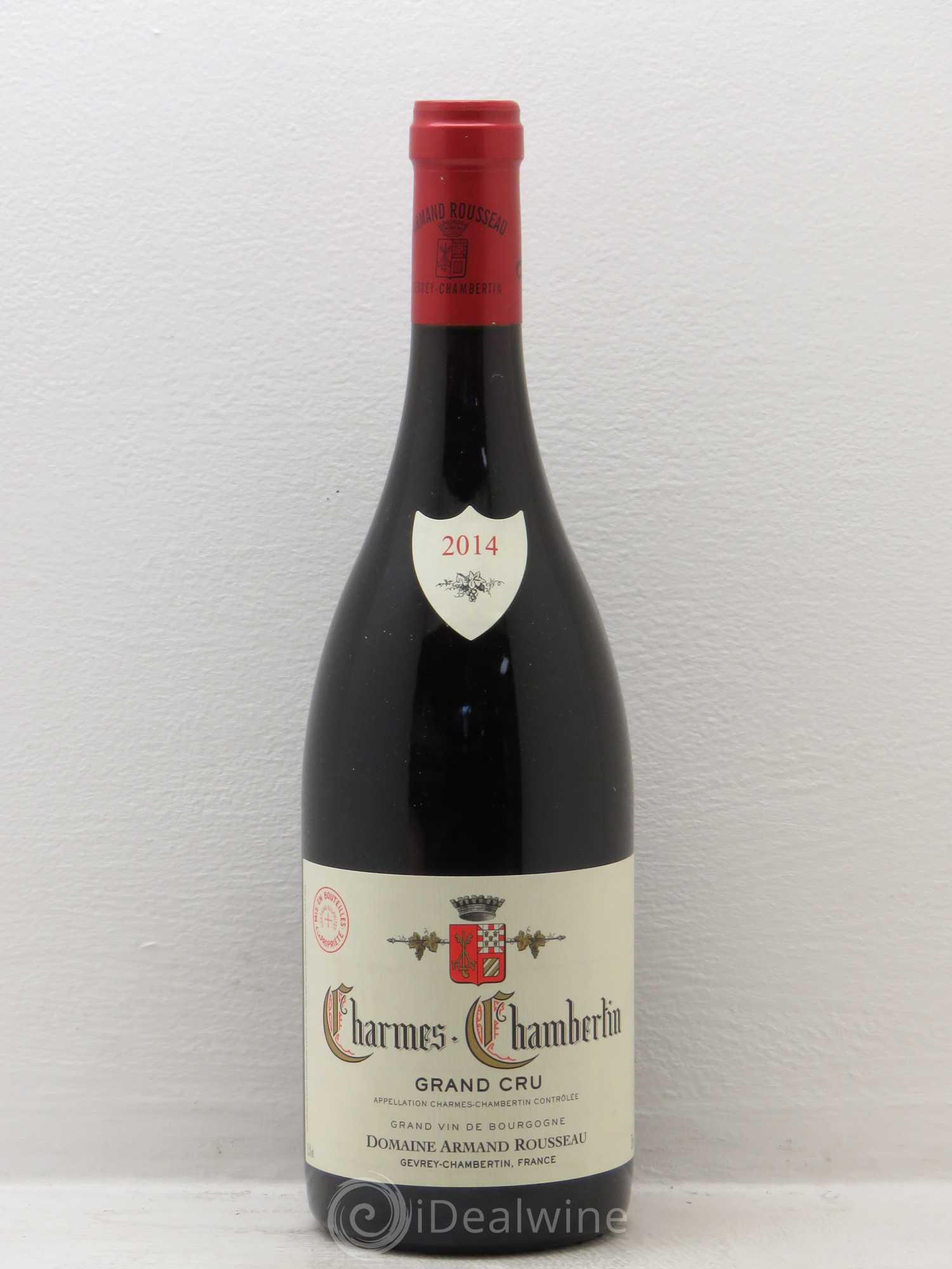 Charmes-Chambertin Grand Cru Armand Rousseau (Domaine) 2014 - Lot de 1 bouteille - 0