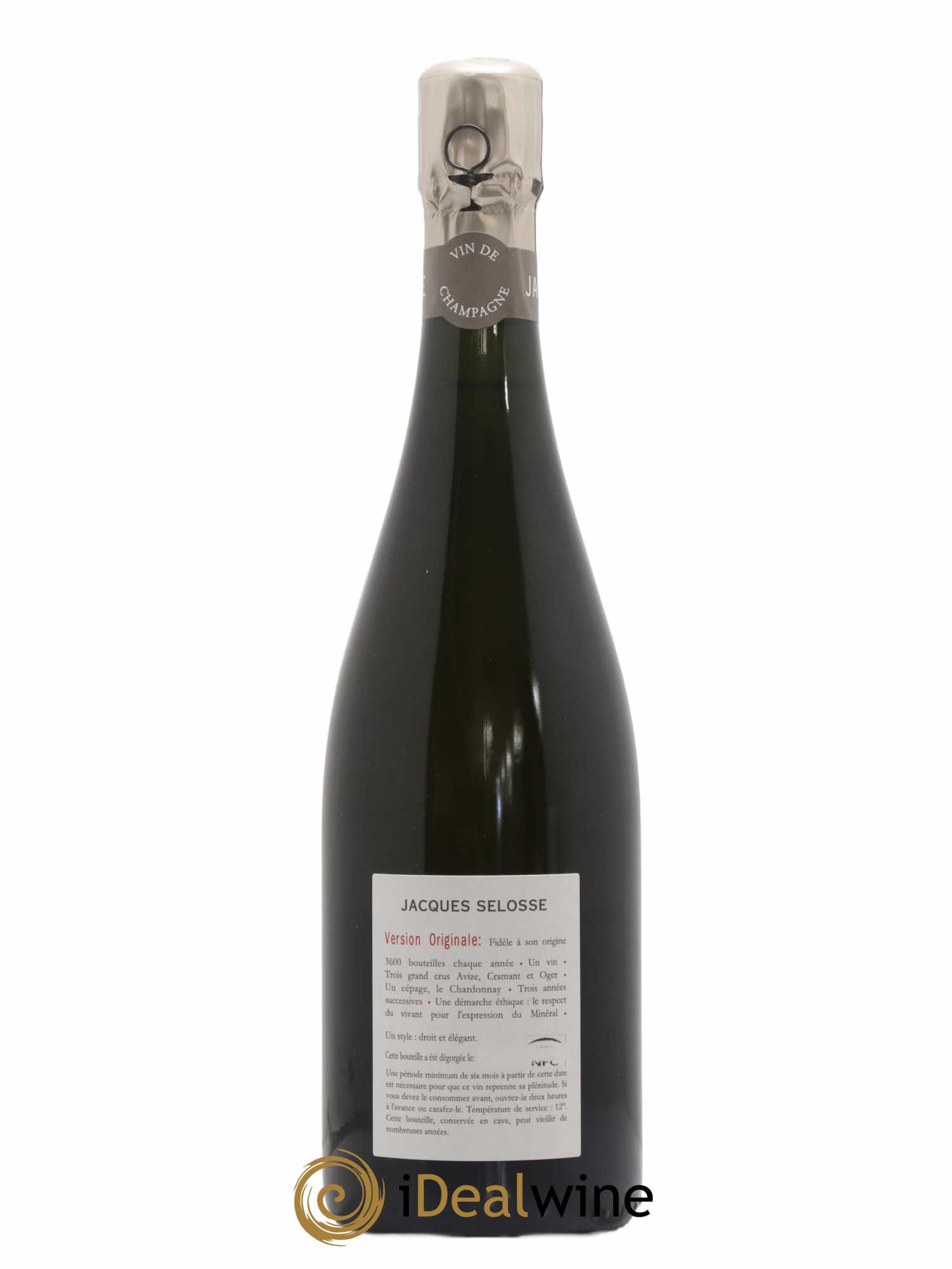 Version Originale Jacques Selosse - Lot de 1 bouteille - 1