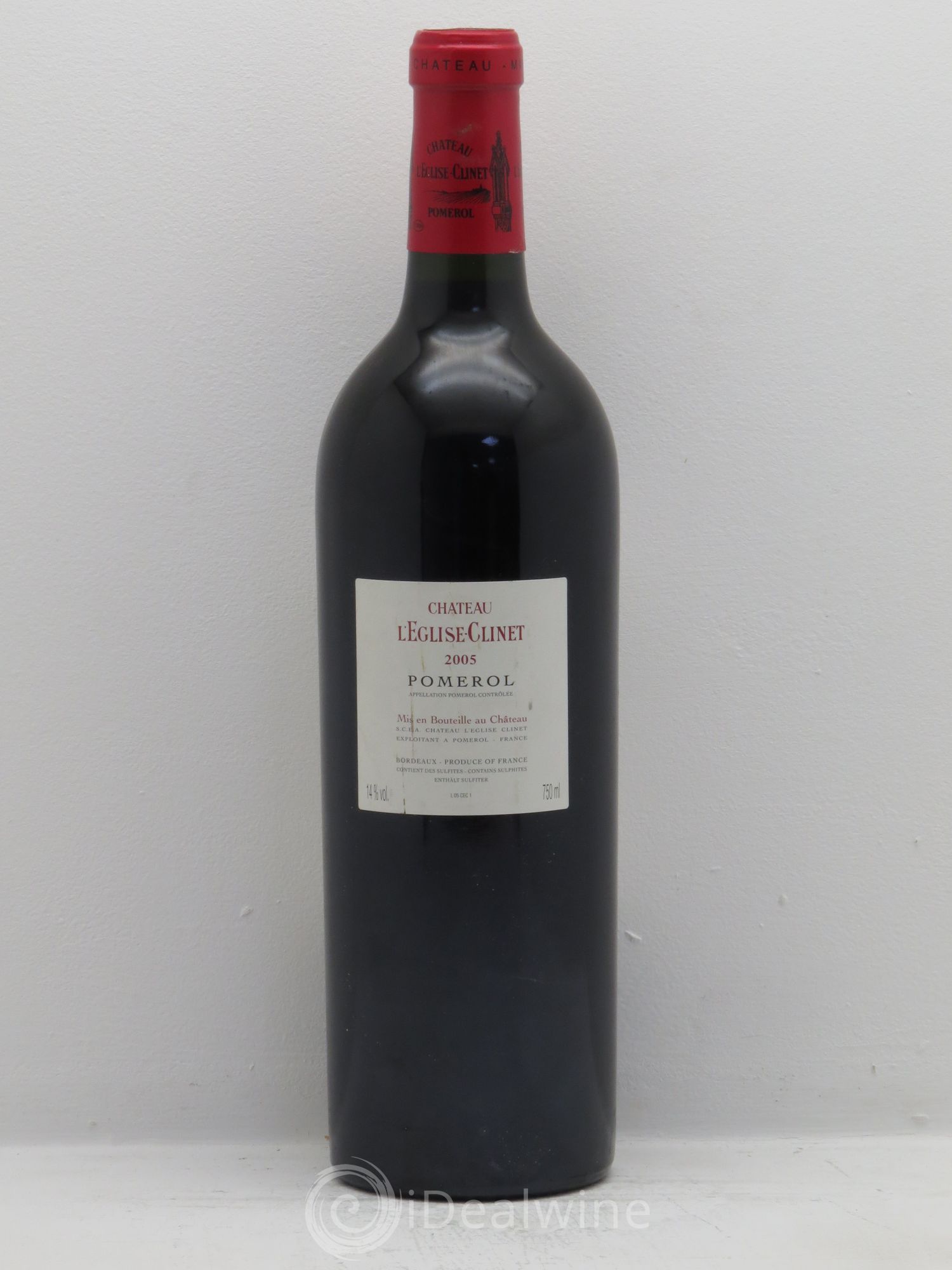 Château l' Église Clinet 2005 - Lot de 3 bouteilles - 1