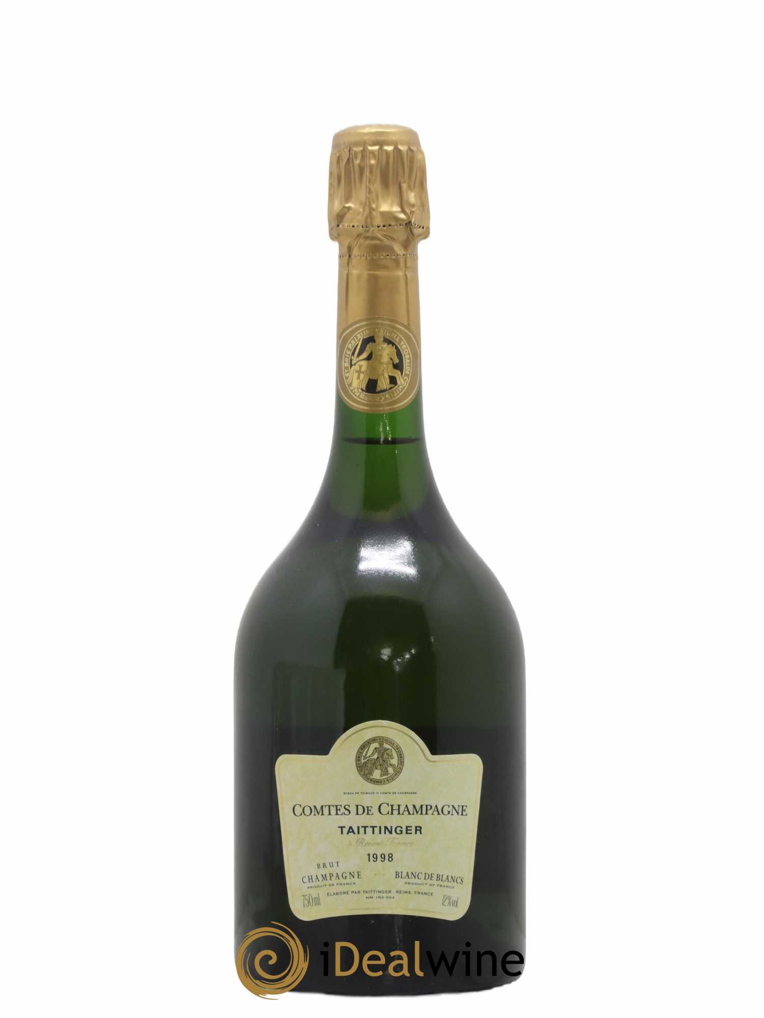 Comtes de Champagne Taittinger 1998 - Lot de 1 bouteille - 0