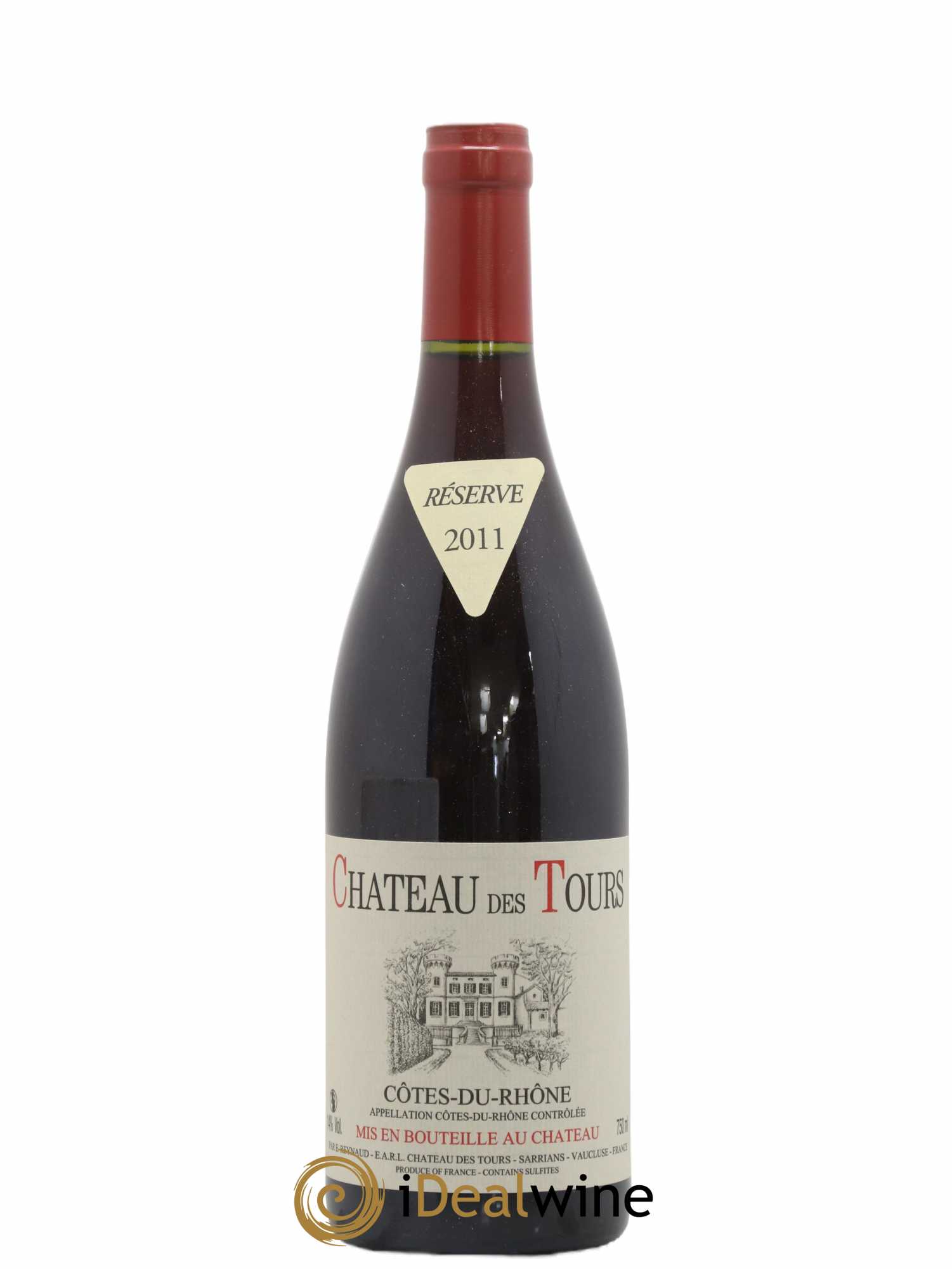 Côtes-du-Rhône Château des Tours Emmanuel Reynaud 2011 - Lot de 1 bouteille - 0