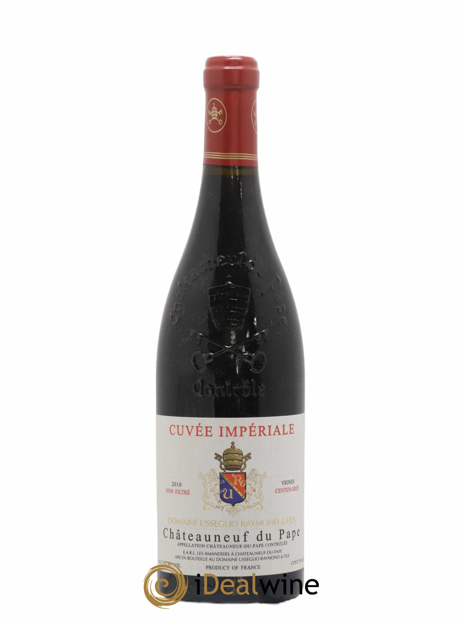 Châteauneuf-du-Pape Cuvée Impériale Raymond Usseglio & Fils (Domaine) 2010 - Lot de 1 bouteille - 0