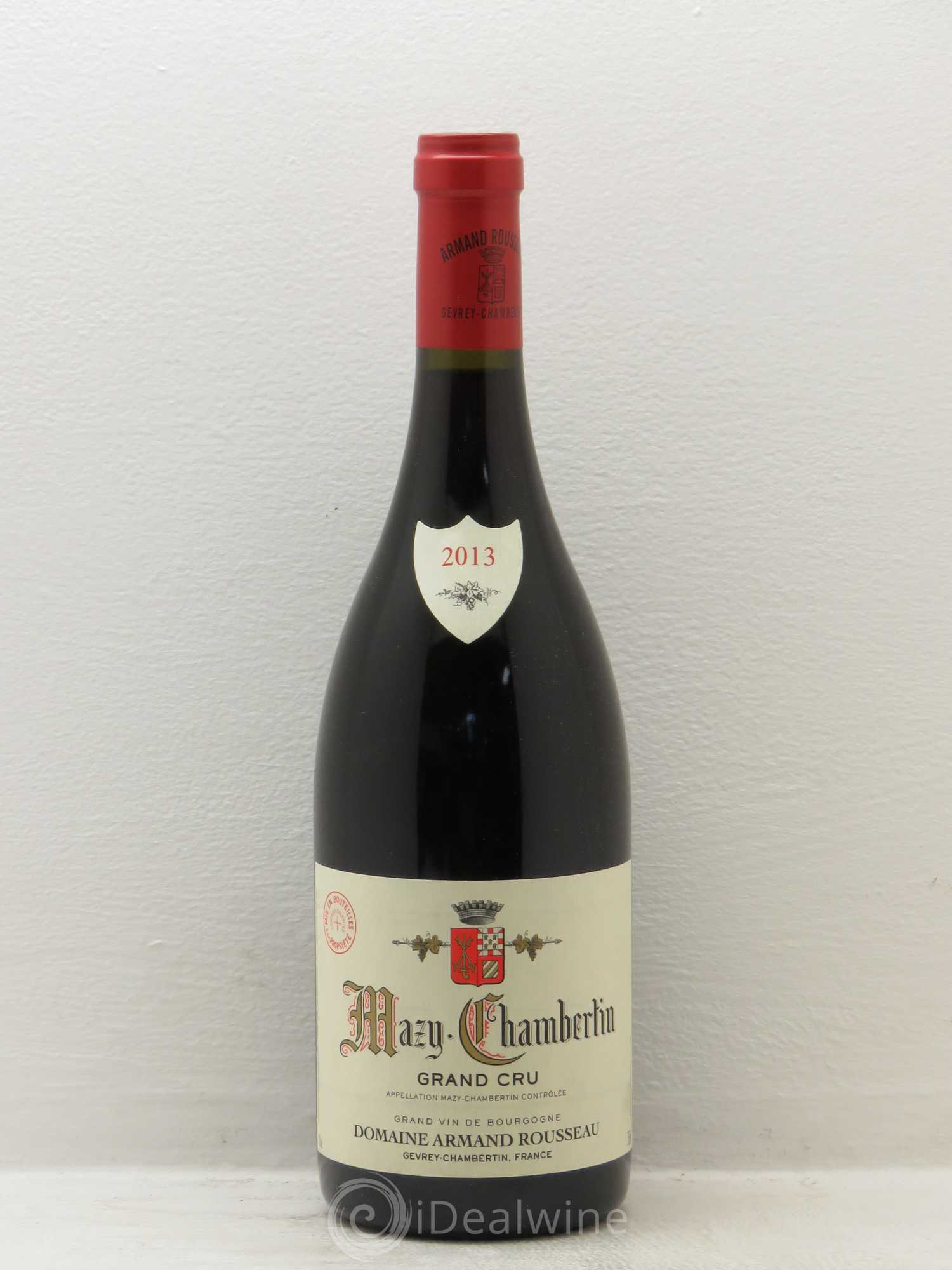 Mazis-Chambertin Grand Cru Armand Rousseau (Domaine) 2013 - Lot de 1 bouteille - 0