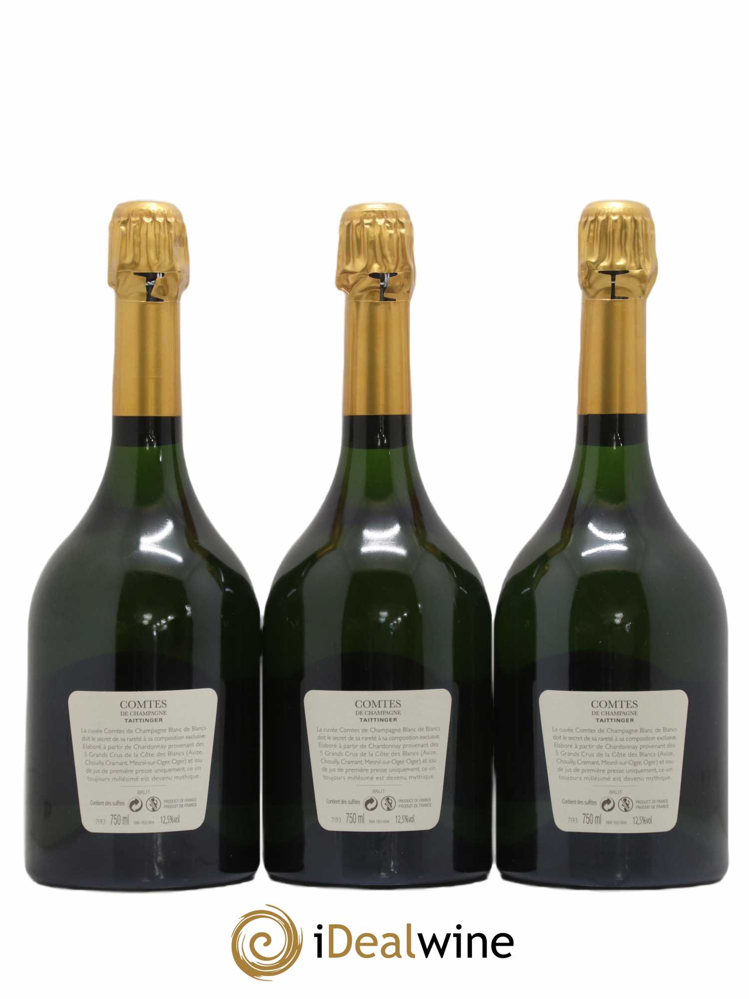 Comtes de Champagne Taittinger 2008 - Lot de 6 bouteilles - 2