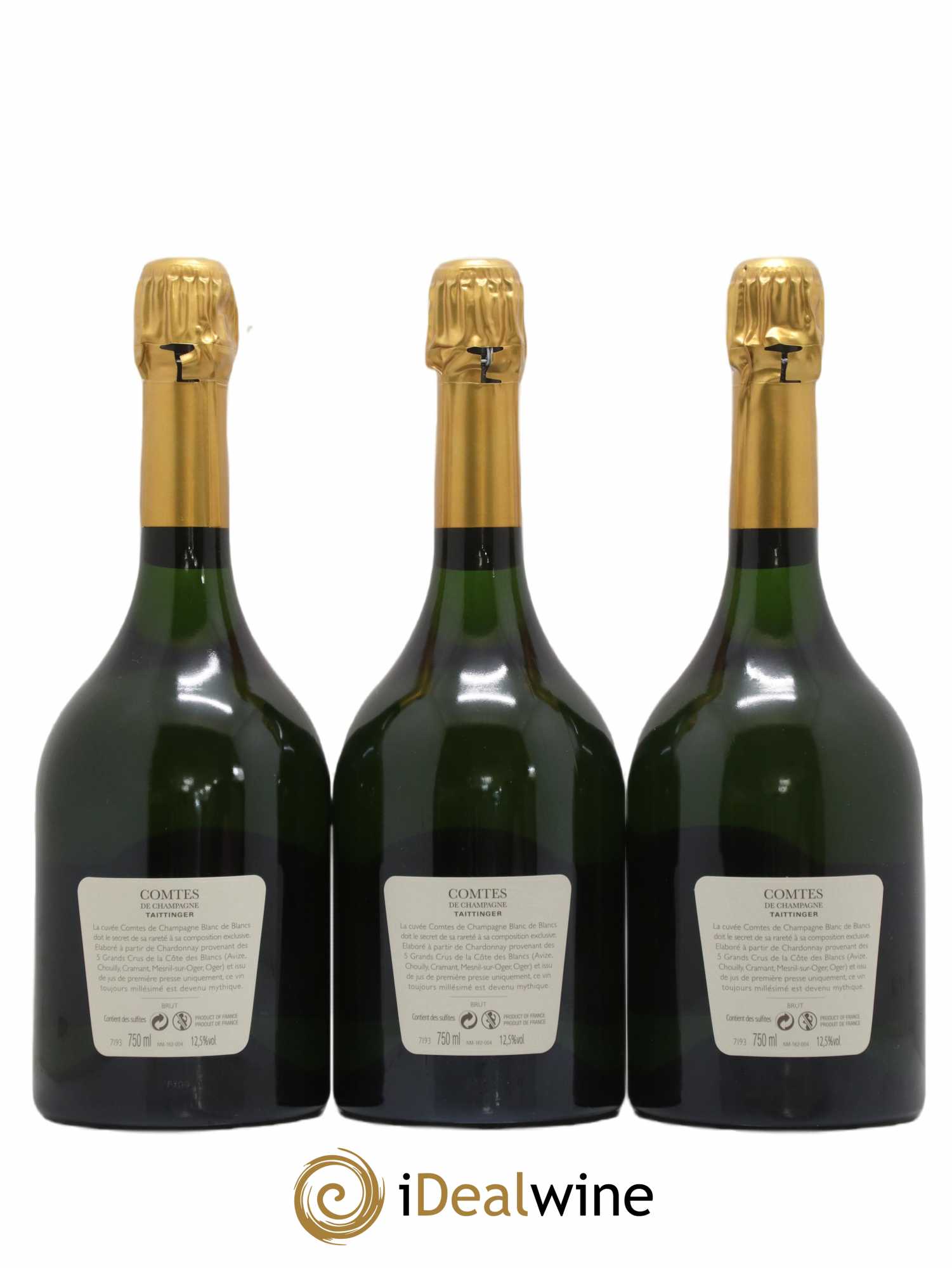 Comtes de Champagne Taittinger 2008 - Lot de 6 bouteilles - 4