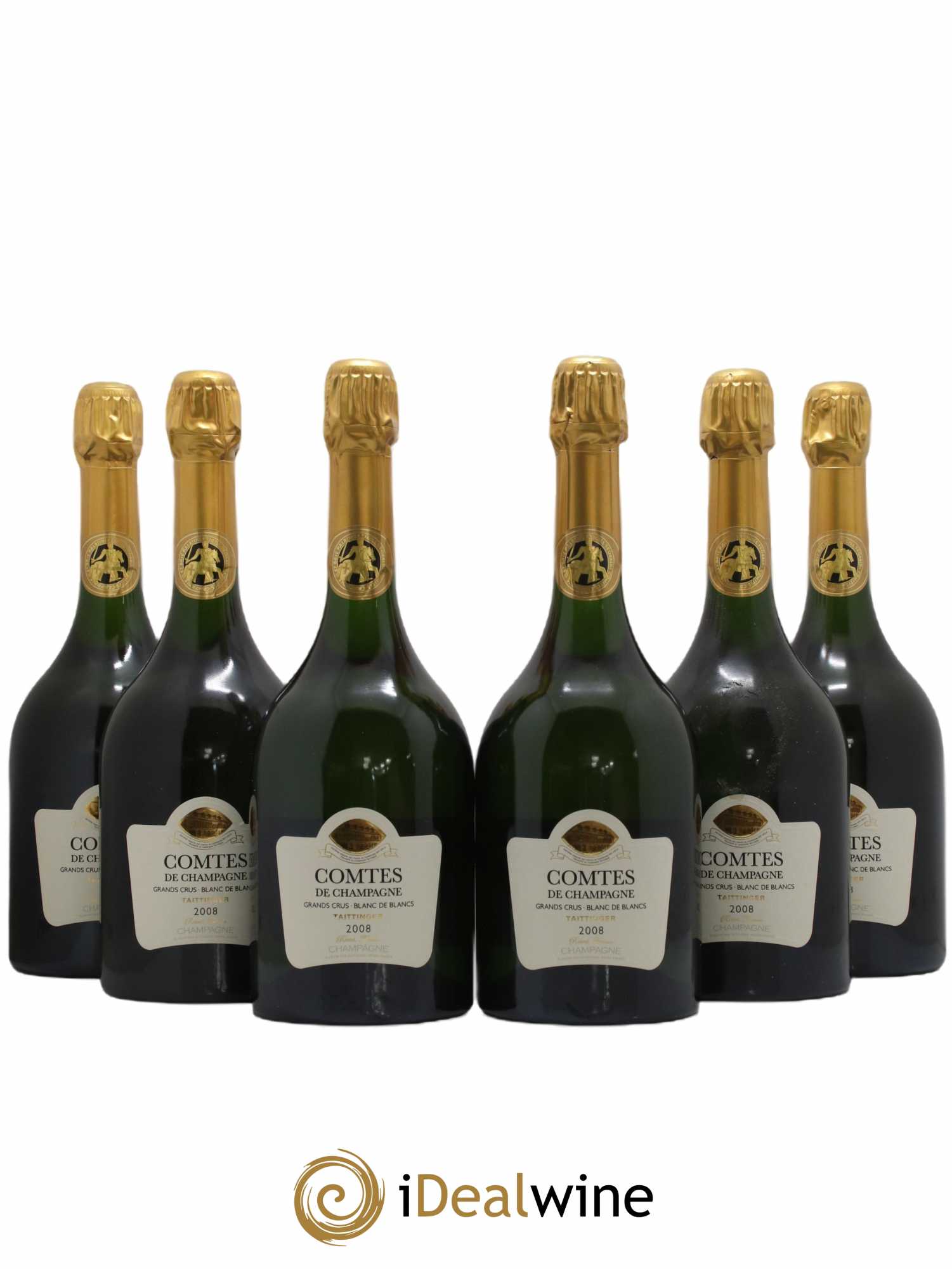 Comtes de Champagne Taittinger 2008 - Lot de 6 bouteilles - 0
