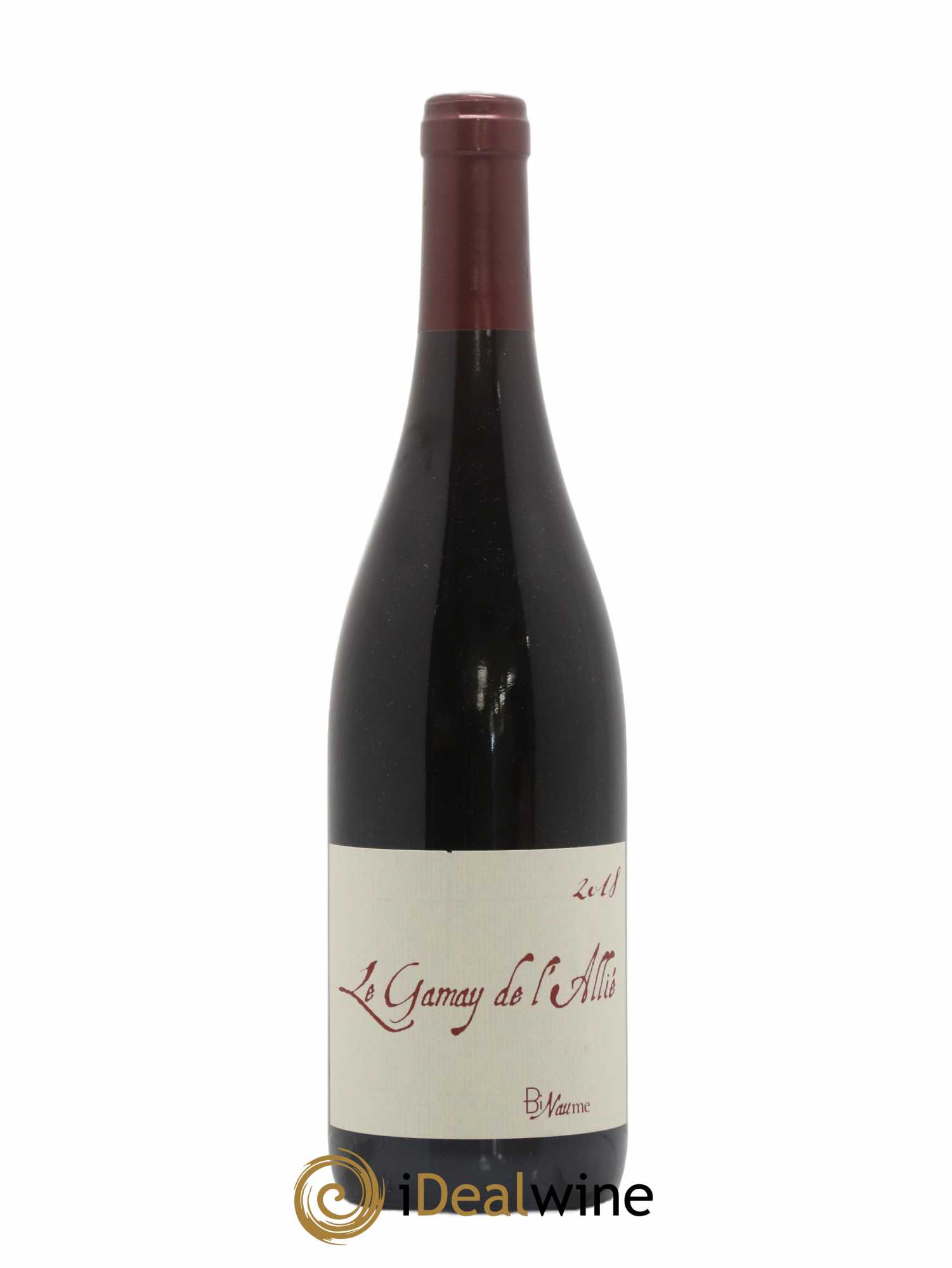 Vin de France Le Gamay de l'Allié Binaume Bizot-Naudin 2018 - Lot de 1 bouteille - 0