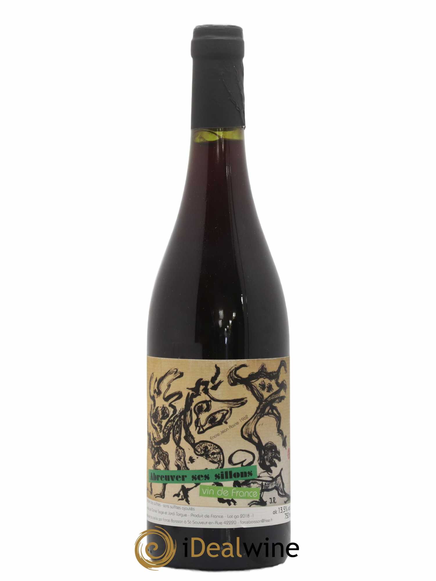 Vin de France Abreuver ses sillons Daniel Sage 2017 - Lot de 1 bouteille - 0