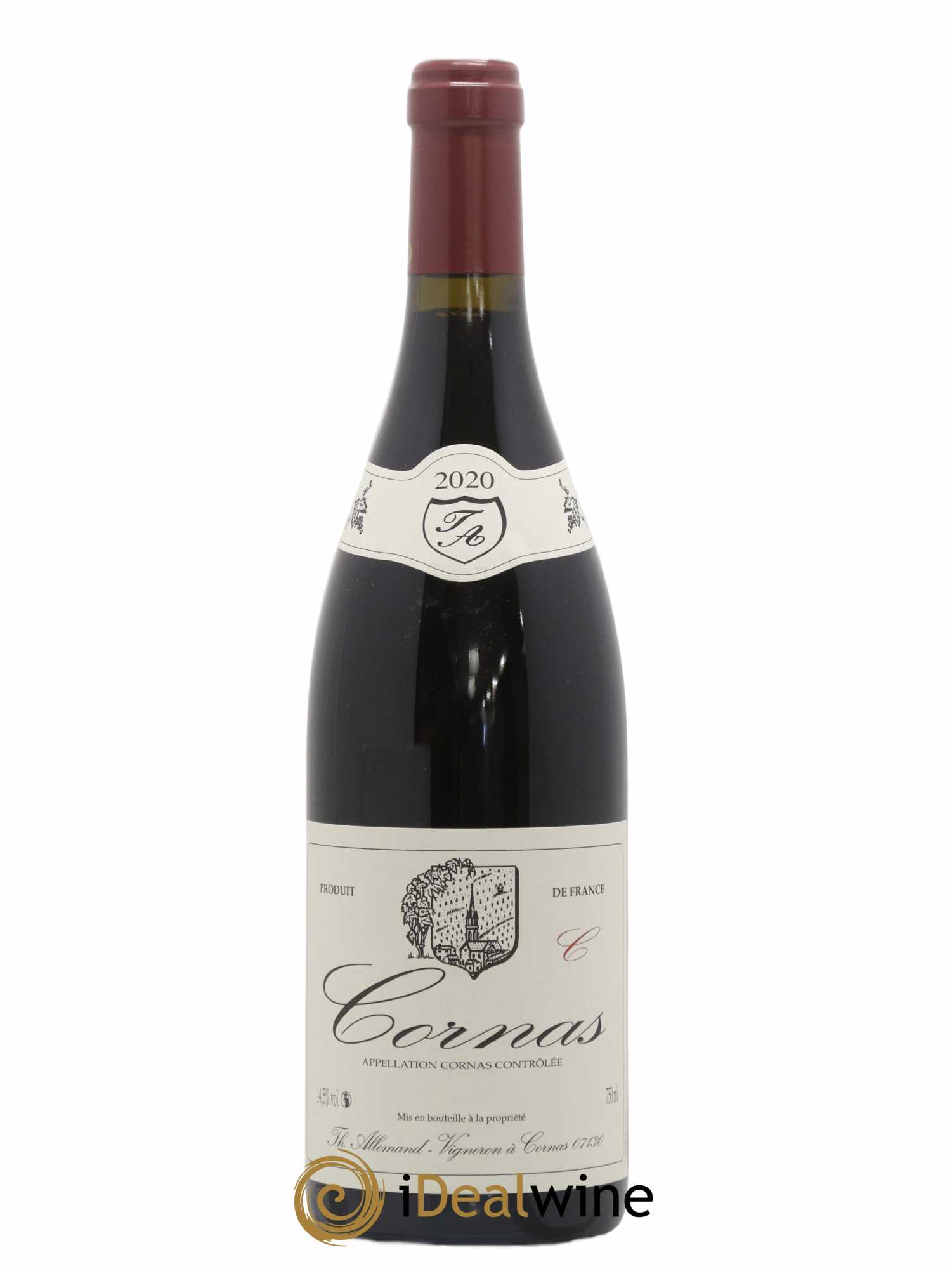 Cornas Chaillot Thierry Allemand 2020 - Lot de 1 bouteille - 0