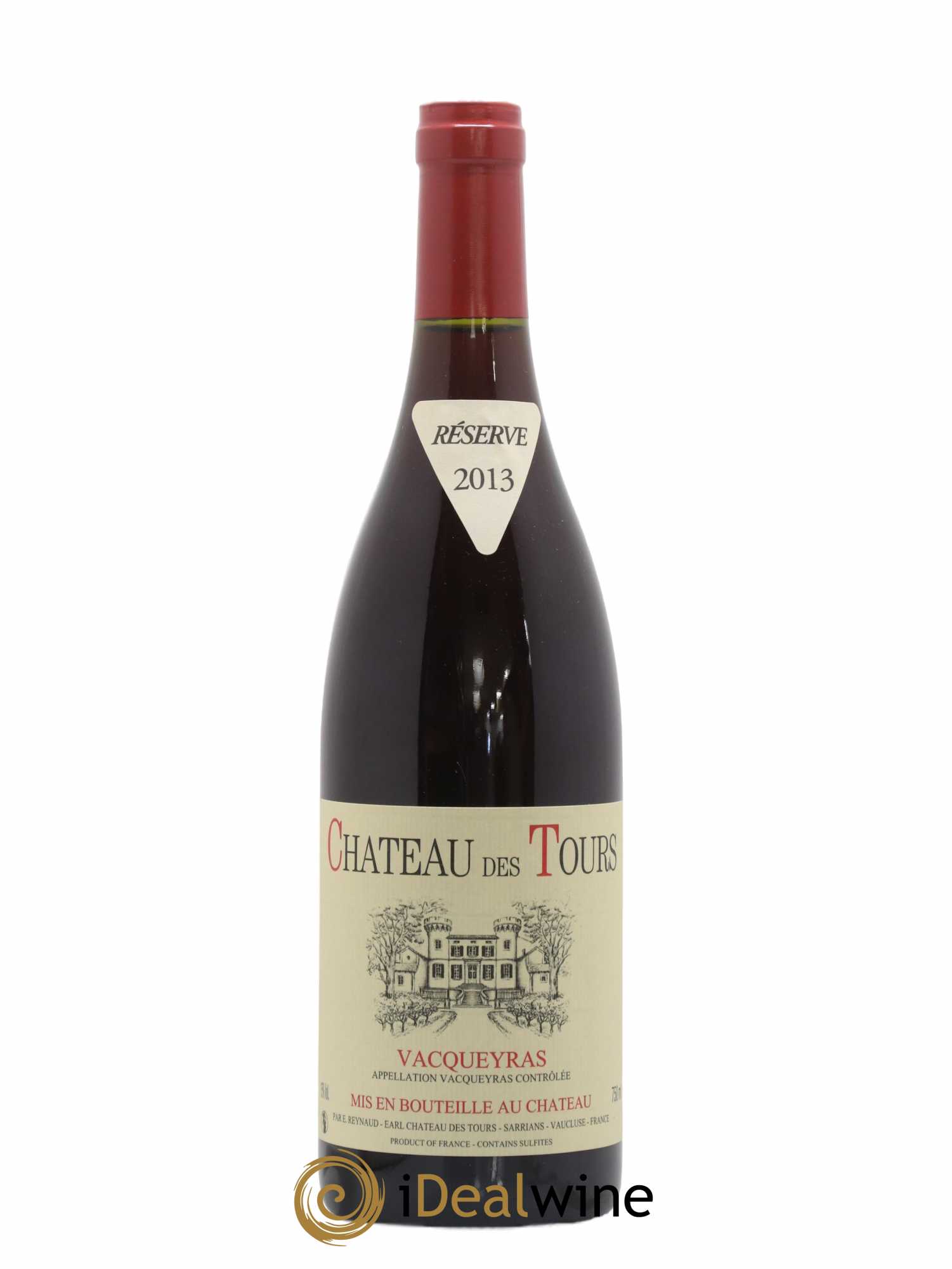Vacqueyras Château des Tours Emmanuel Reynaud 2013 - Lot de 1 bouteille - 0