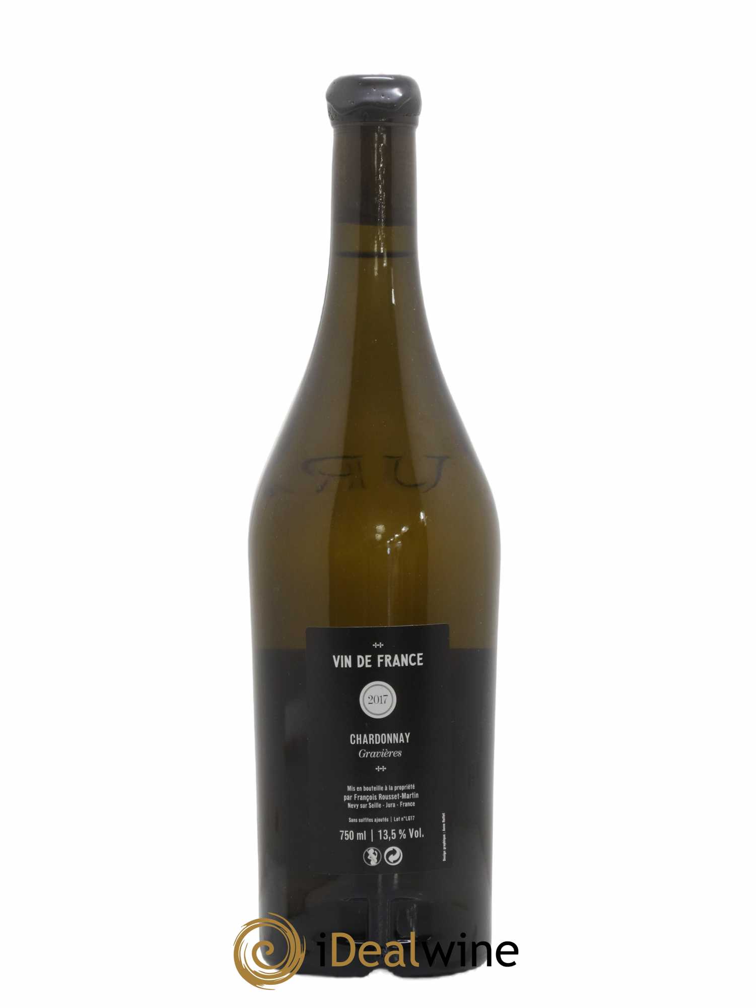 Vin de France Gravières François Rousset Martin 2017 - Lot de 1 bouteille - 1